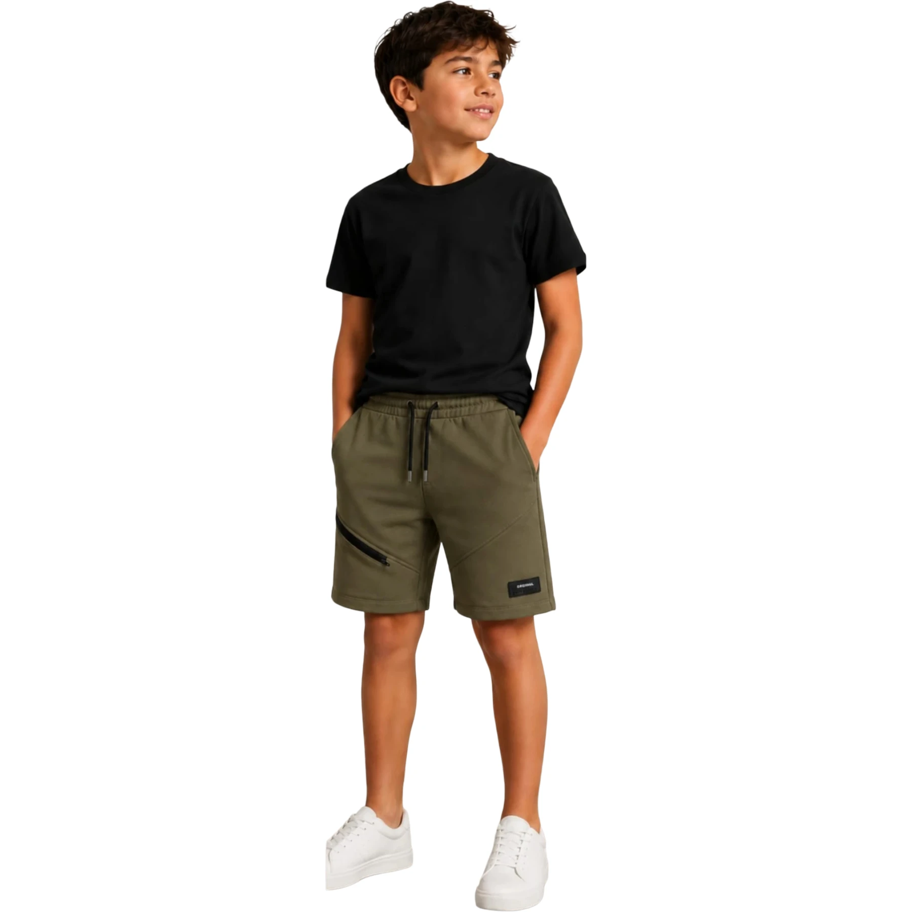 ERKEK DİZİ FERMUARLI KAPRİ 9Y,10Y,11Y,12Y Erkek