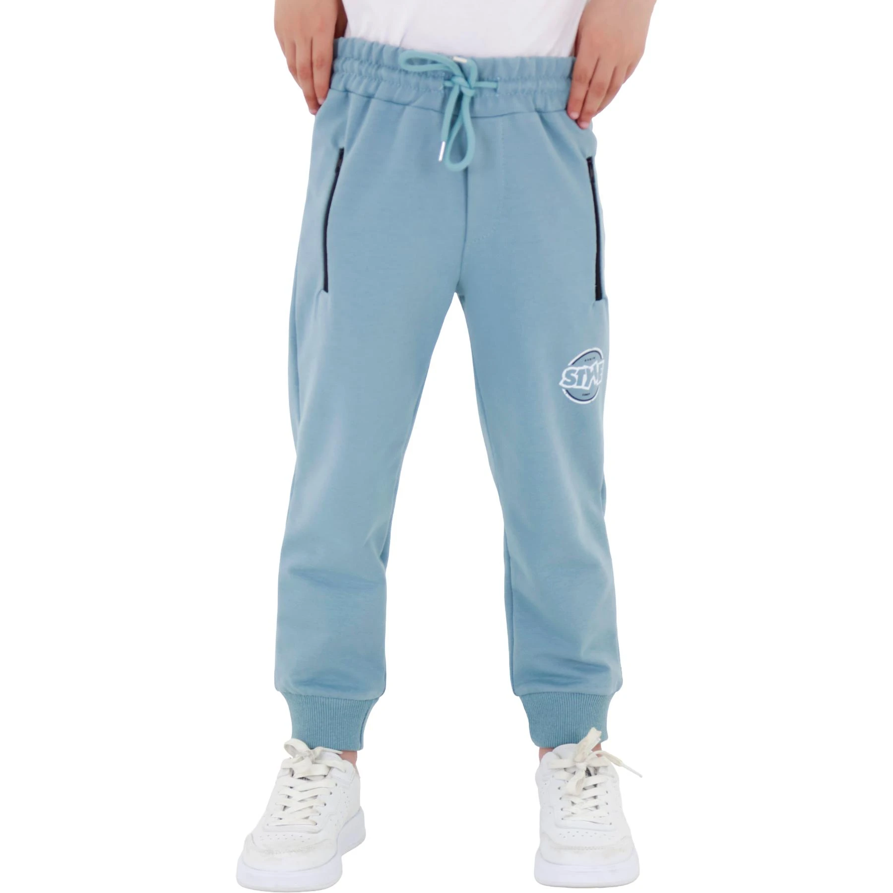 ERKEK STYLE BASKI FERMUARLI UZUN ALT 3Y,4Y,5Y,6Y,7Y,8Y Erkek