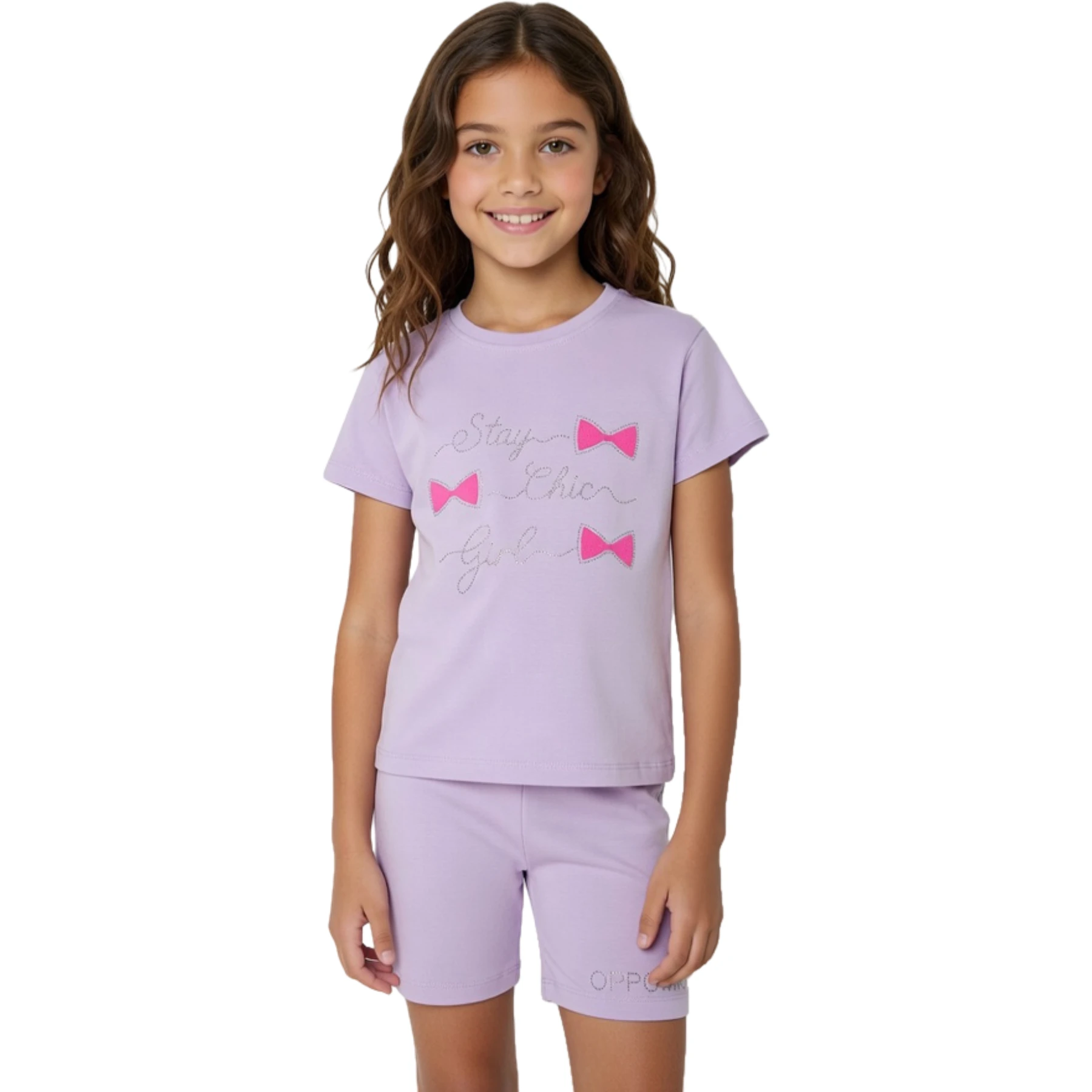 FİYONK APLİKELİ KIZ ÇOCUK TAKIM 2Y,3Y,4Y,5Y,6Y Kız