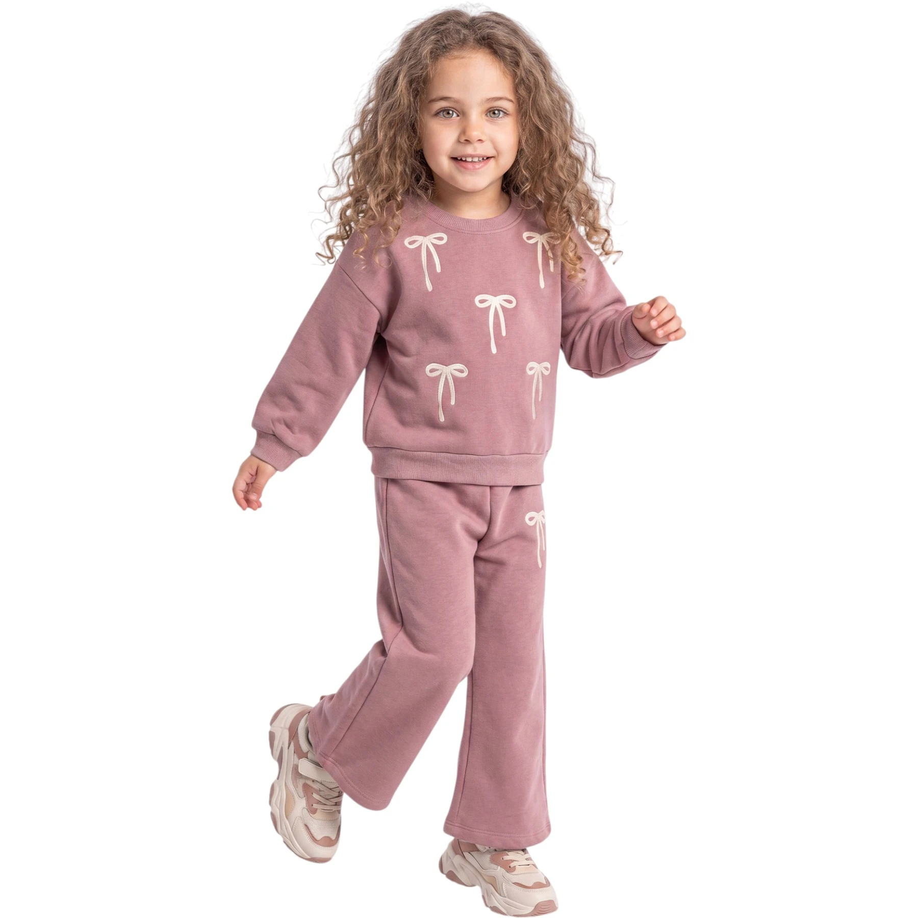 FİYONK DESENKİ 3 İP KIZ TAKIM 2Y,3Y,4Y,5Y Kız