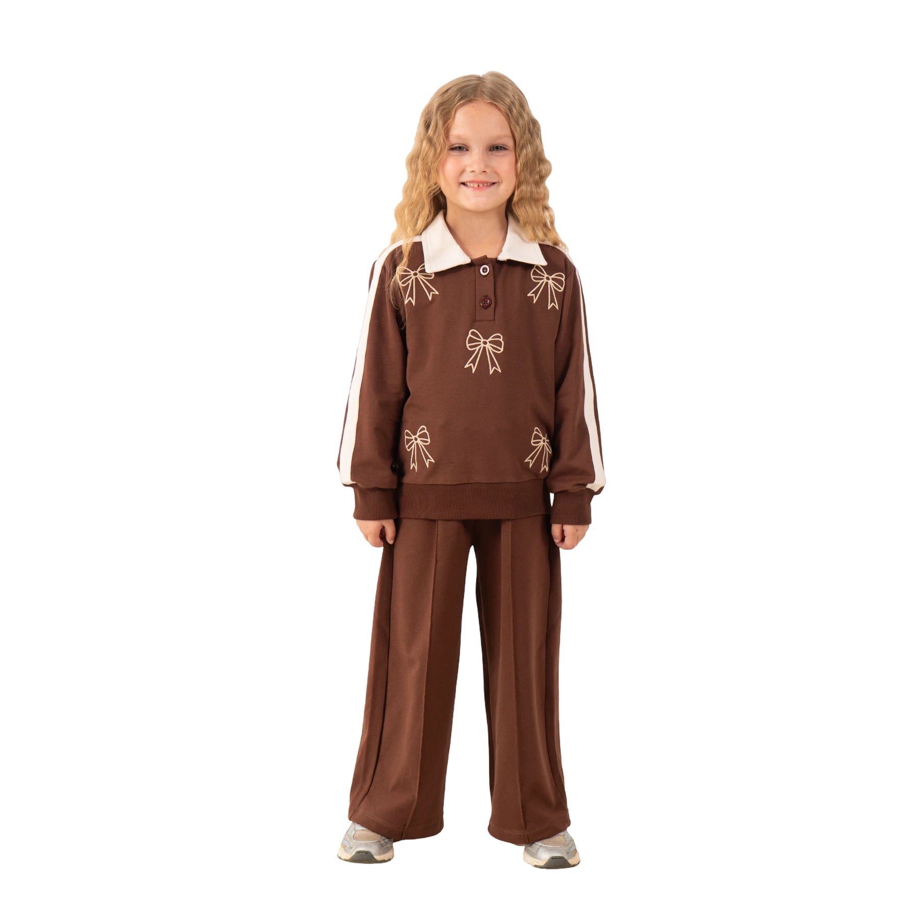 FİYONK YAKALI TAKIM 5Y,6Y,7Y,8Y,9Y,10Y,11Y,12Y Kız