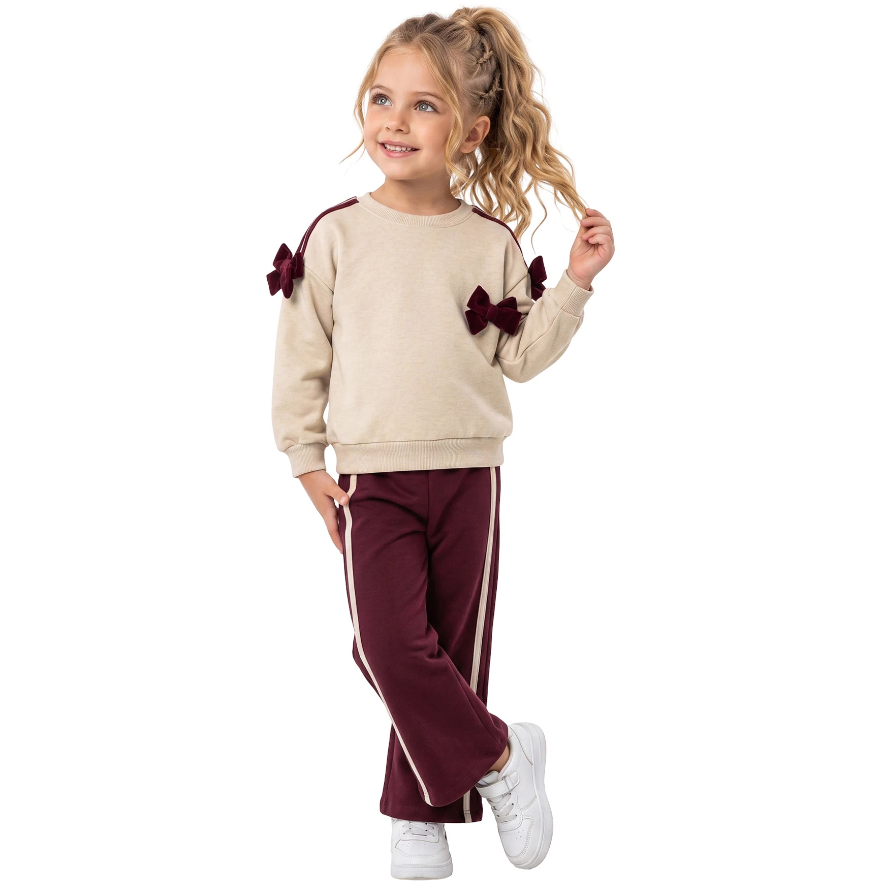 FİYONKLU 2 İP KIZ TAKIM 2Y,3Y,4Y,5Y Kız