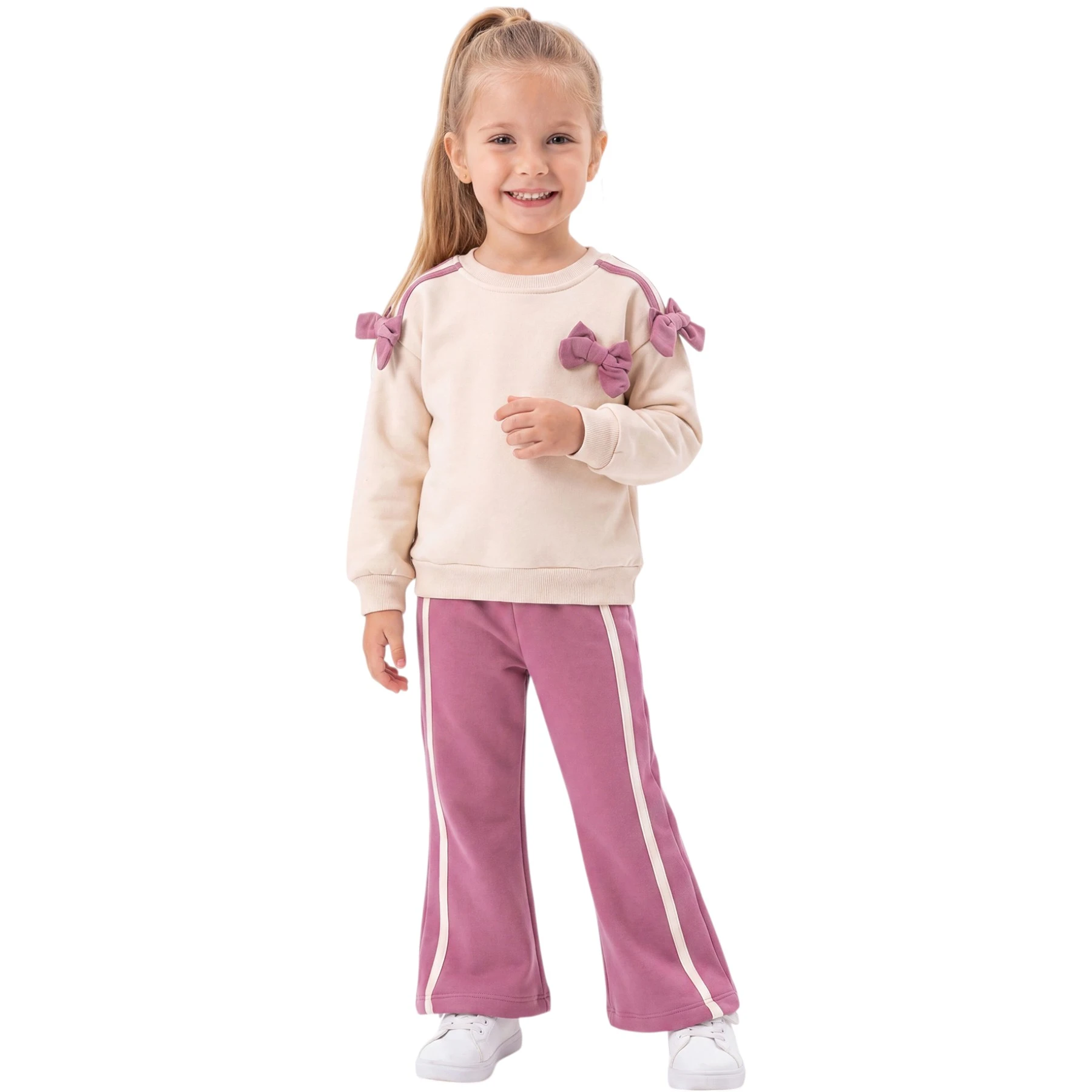 FİYONKLU 3 İP KIZ TAKIM 2Y,3Y,4Y,5Y Kız