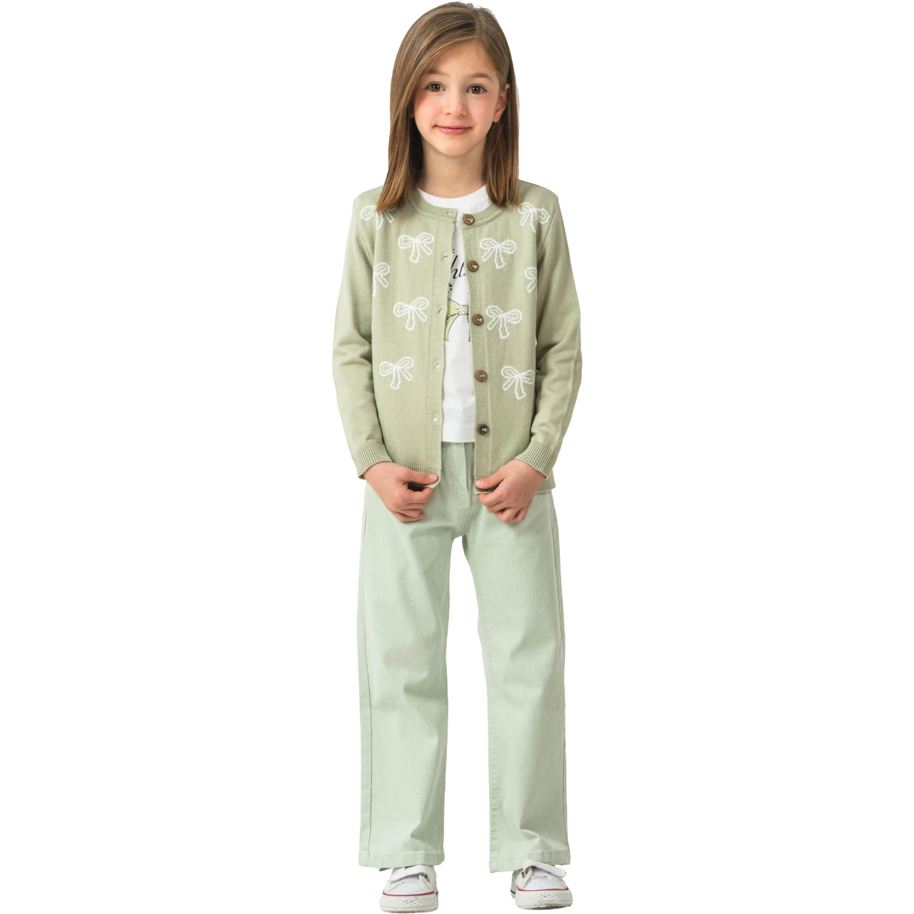FİYONKLU KIZ TRİKO TK 5Y,6Y,7Y,8Y Kız