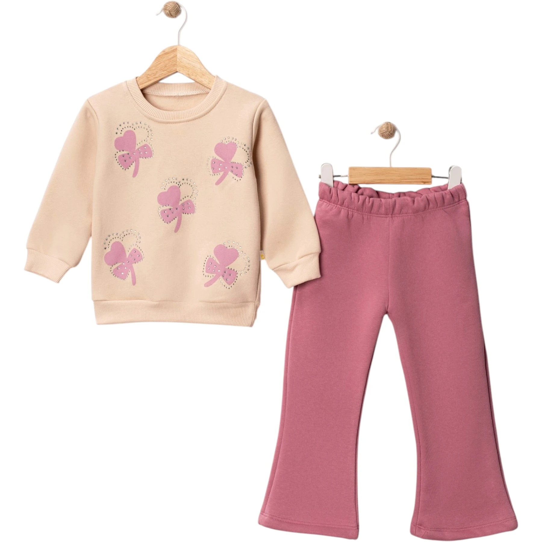 FİYONKLU TAŞLI 2Lİ TAKIM 2Y,3Y,4Y,5Y Kız