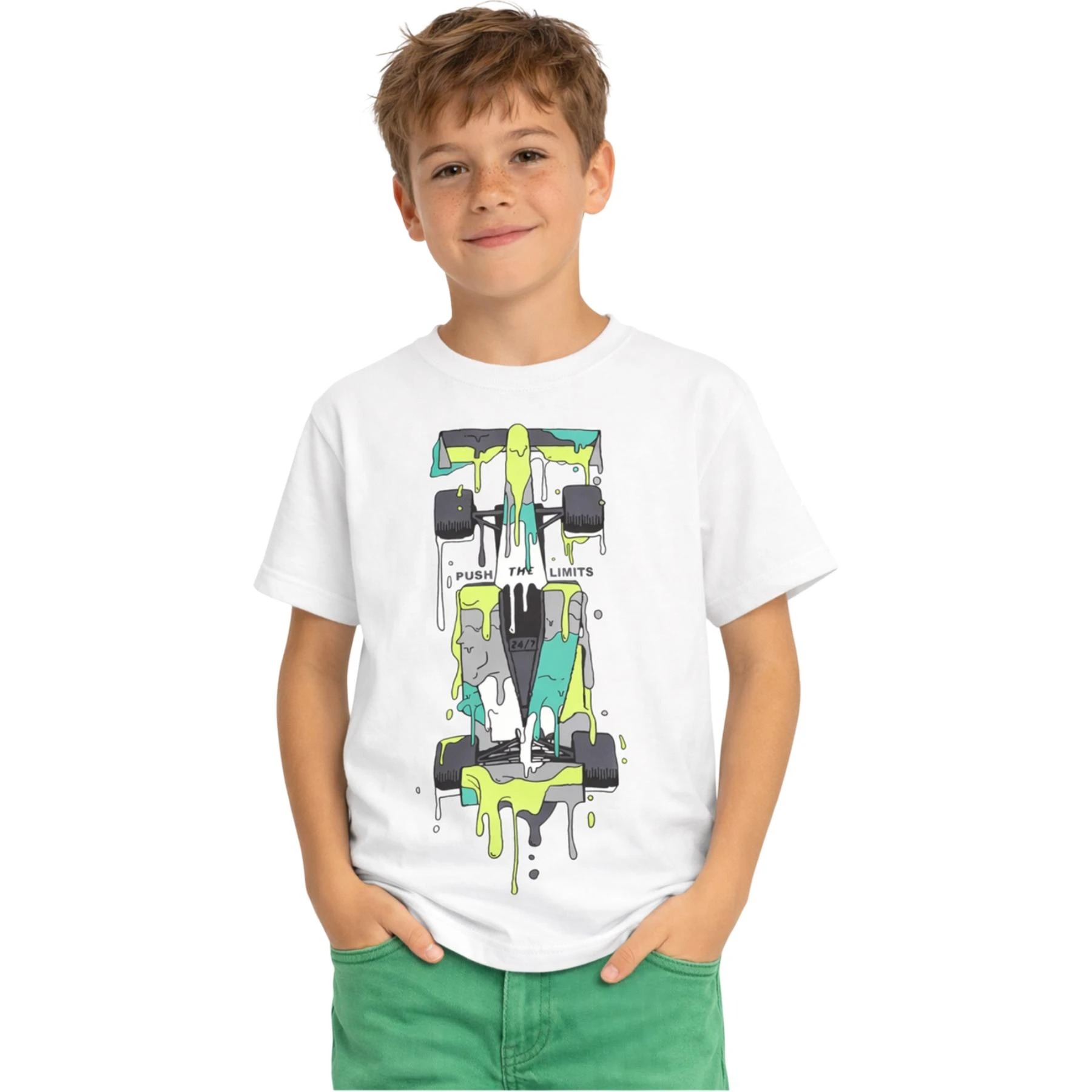 FORMULA BASKILI TİŞÖRT  6Y,7Y,8Y,9Y Erkek