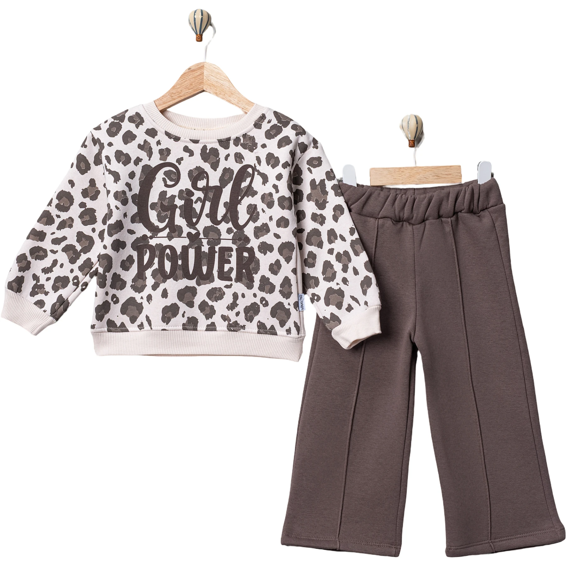 GİRL POWER BASKILI KIZ TAKIM 2Y,3Y,4Y,5Y Kız