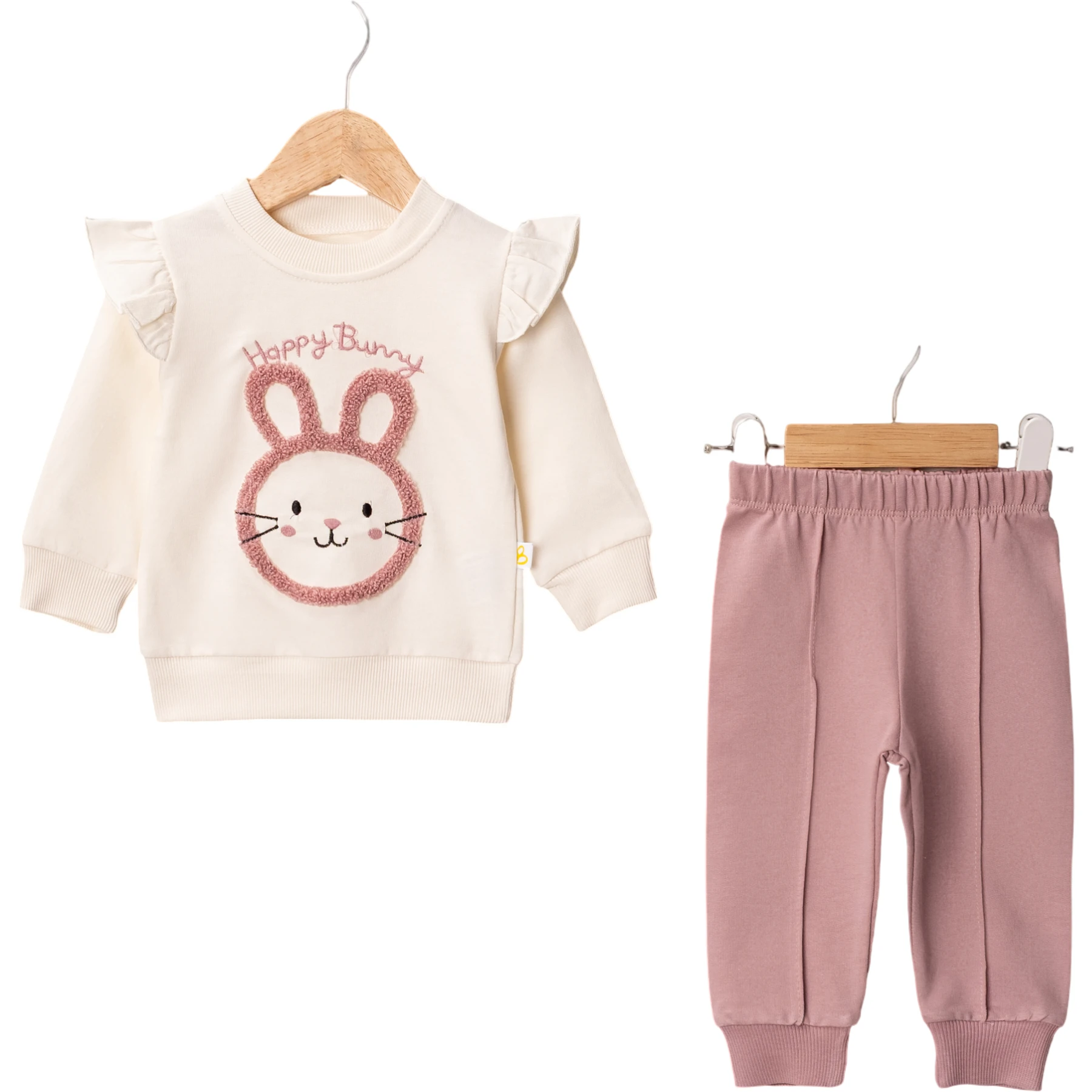 HAPPY BUNNY 2Lİ TAKIM 9 Ay,12 Ay,18 Ay,2Y Kız