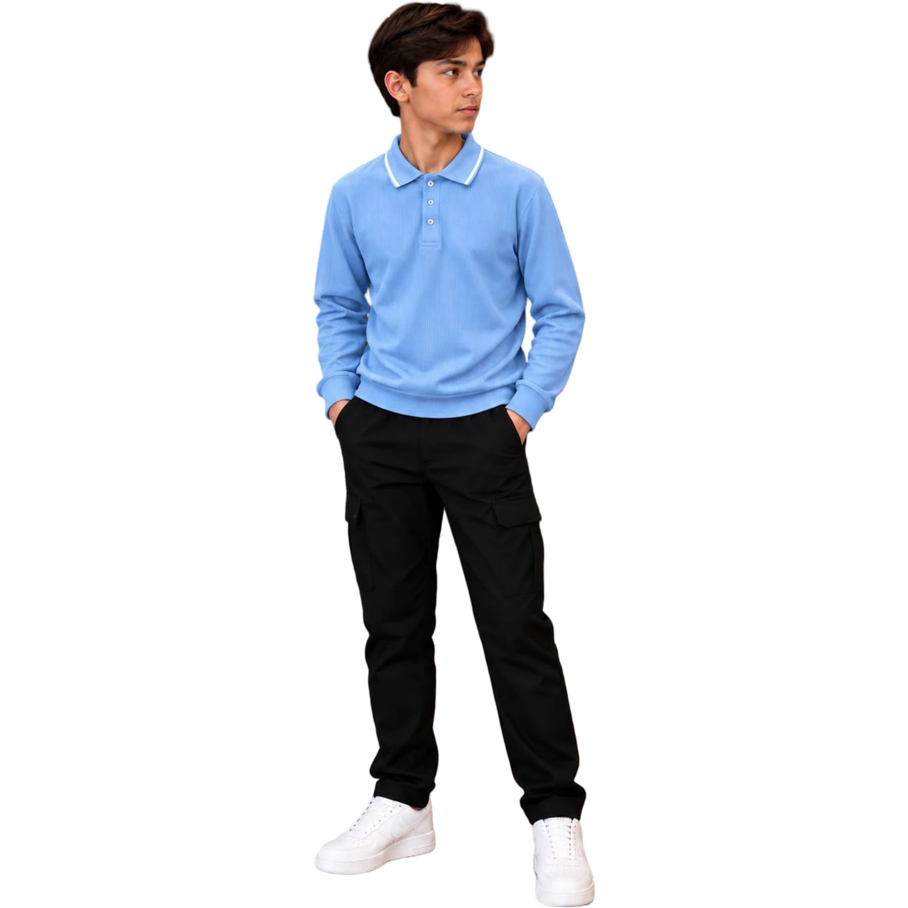 JAKAR YAKALI GES SWEATSHIRT  12Y,13Y,14Y,15Y,16Y Erkek