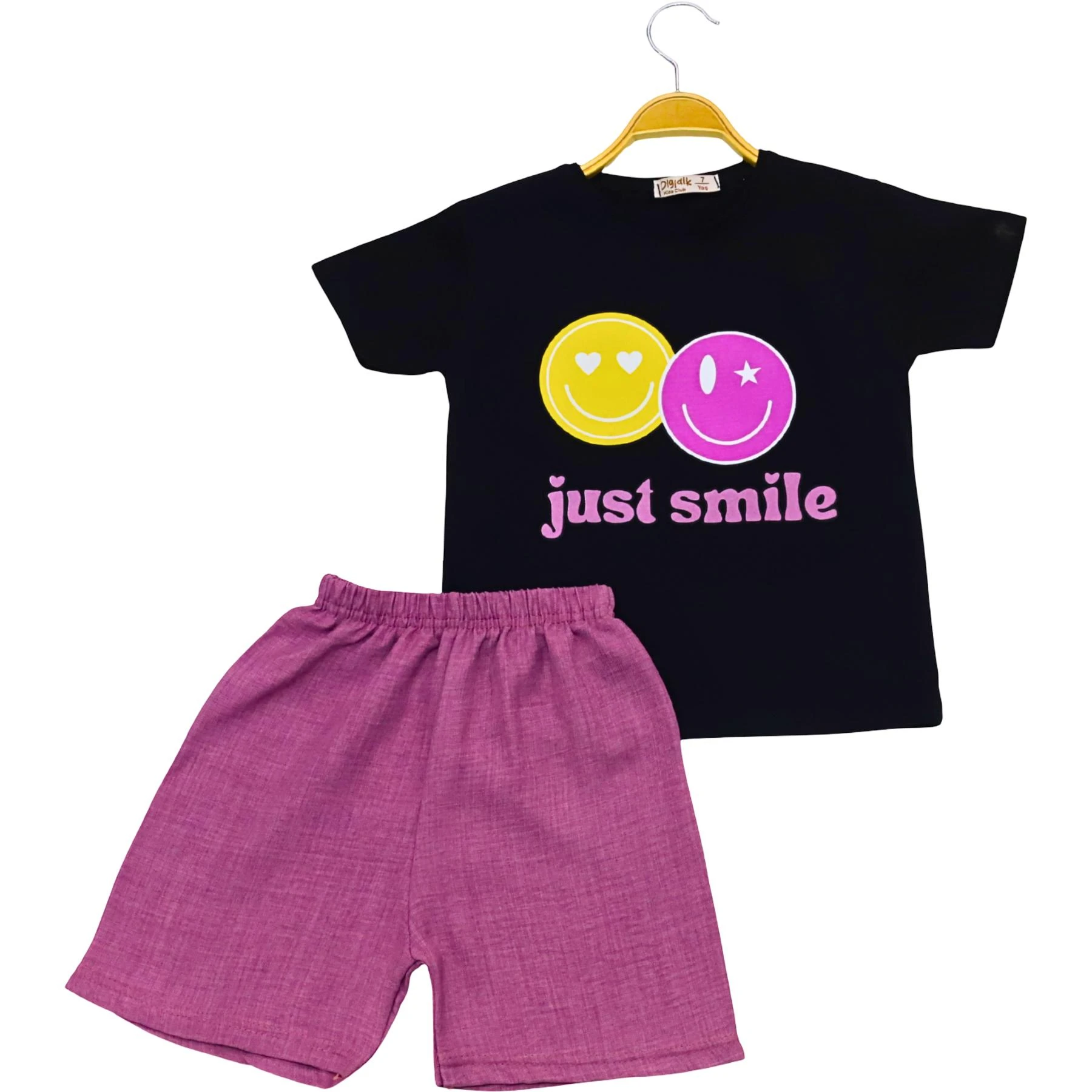 JUST SMİLE TAKIM  3Y,4Y,5Y,6Y,7Y Kız