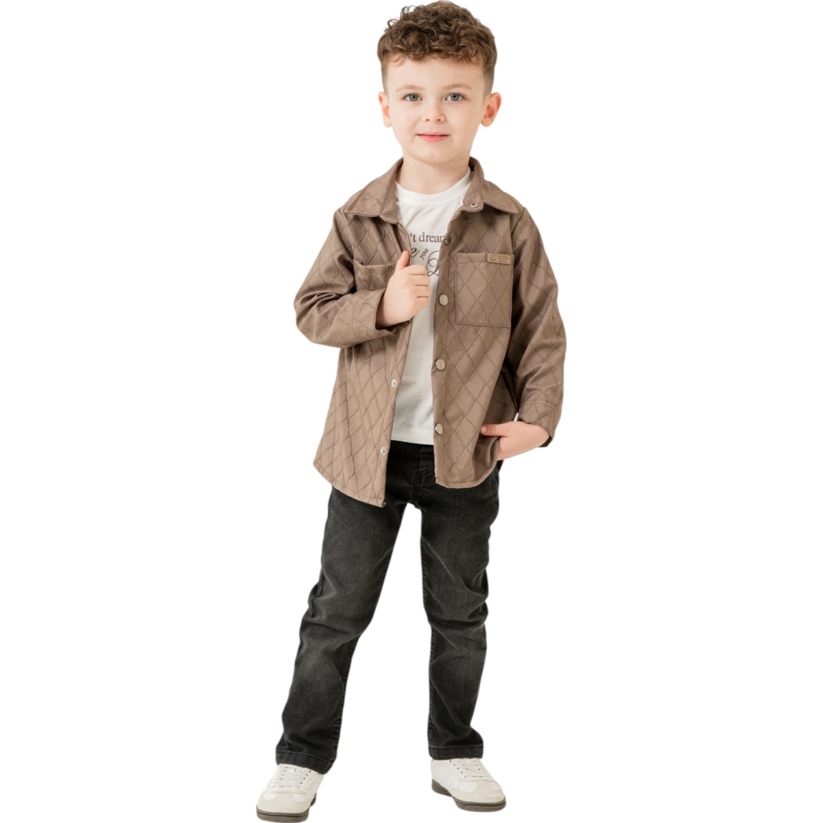 KABARTMALI GÖMLEKLİ 12 Ay,2Y,3Y,4Y Erkek