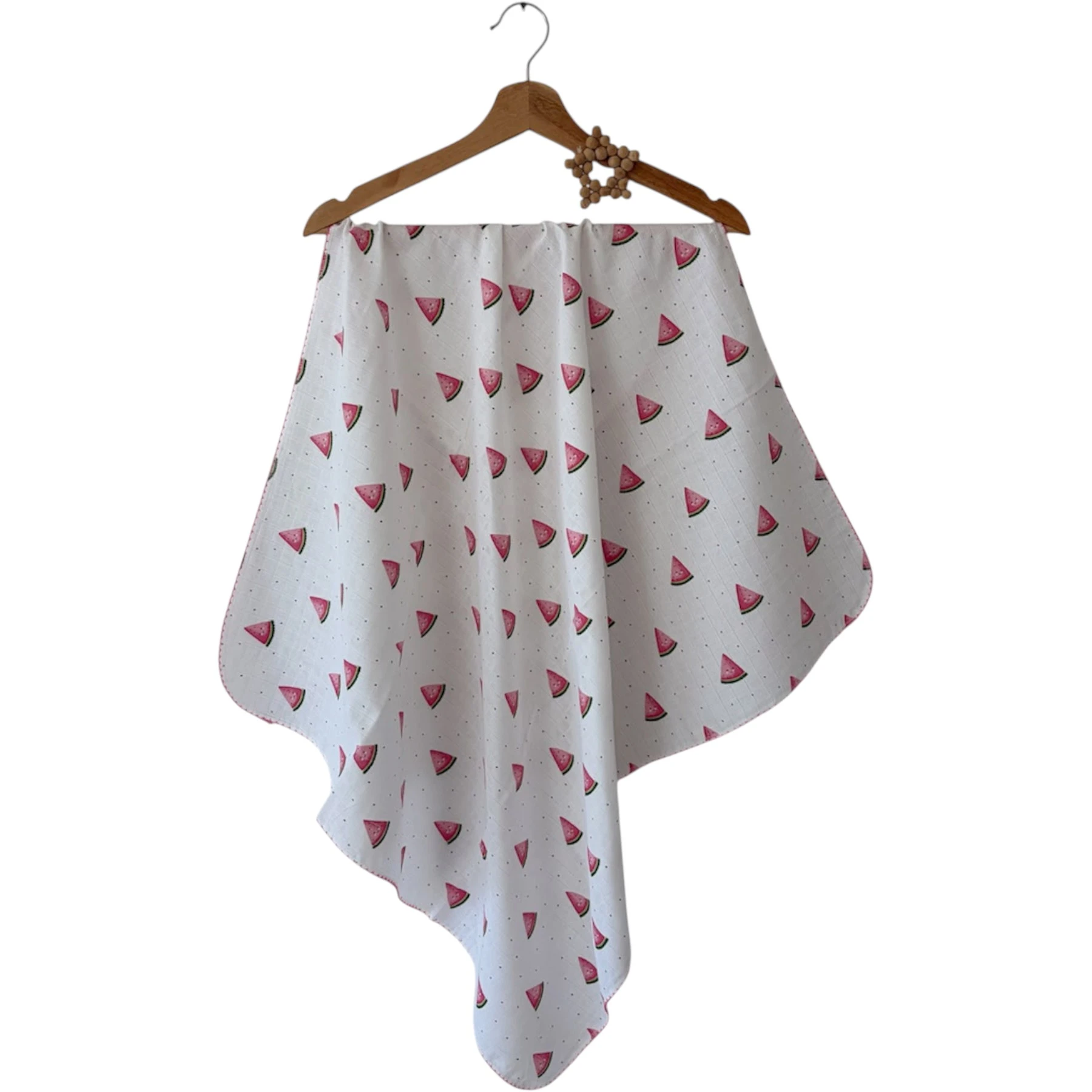 KARPUZ DİLİMİ OYALI TEK KAT MÜSLİN  1 Ay,2 Ay,3 Ay,6 Ay,9 Ay,12 Ay,18 Ay,2Y Kız