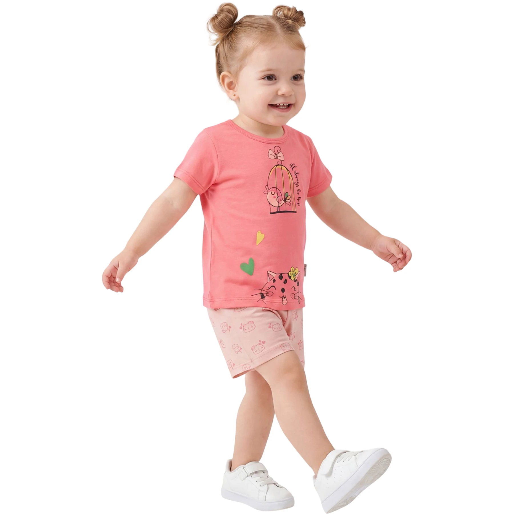 KEDİ TAKIM 12 Ay,2Y,3Y,4Y Kız