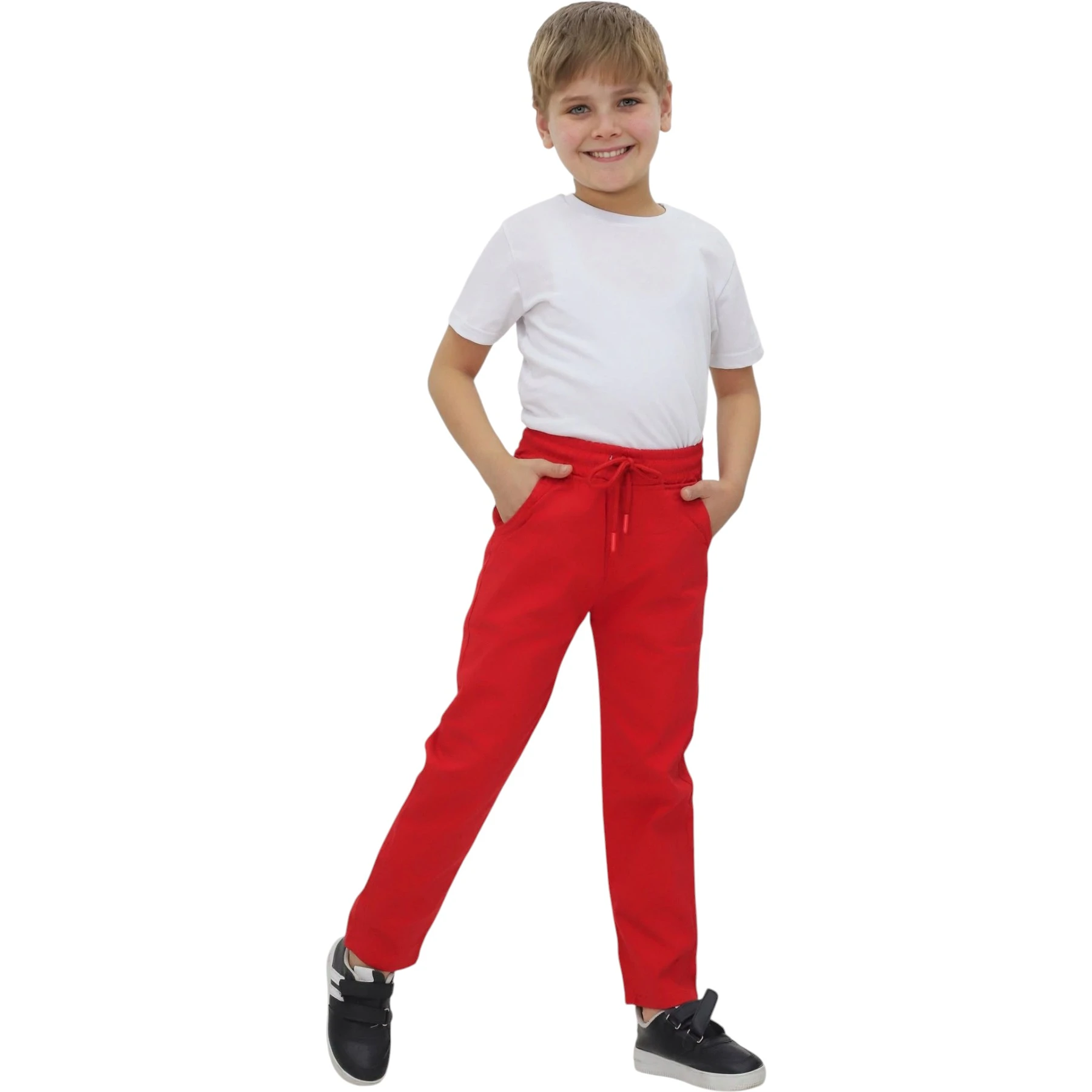 KIRMIZI PANTOLON  5Y,6Y,7Y,8Y Uni