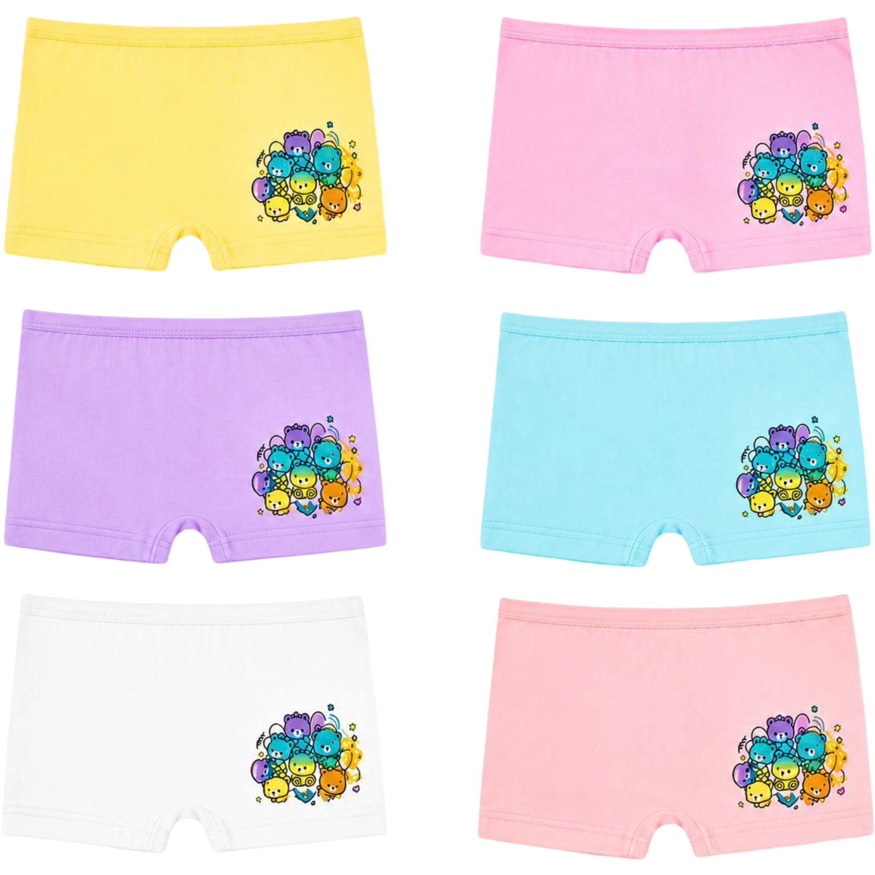 KIZ BASKILI BOXER 2Y,3Y Kız