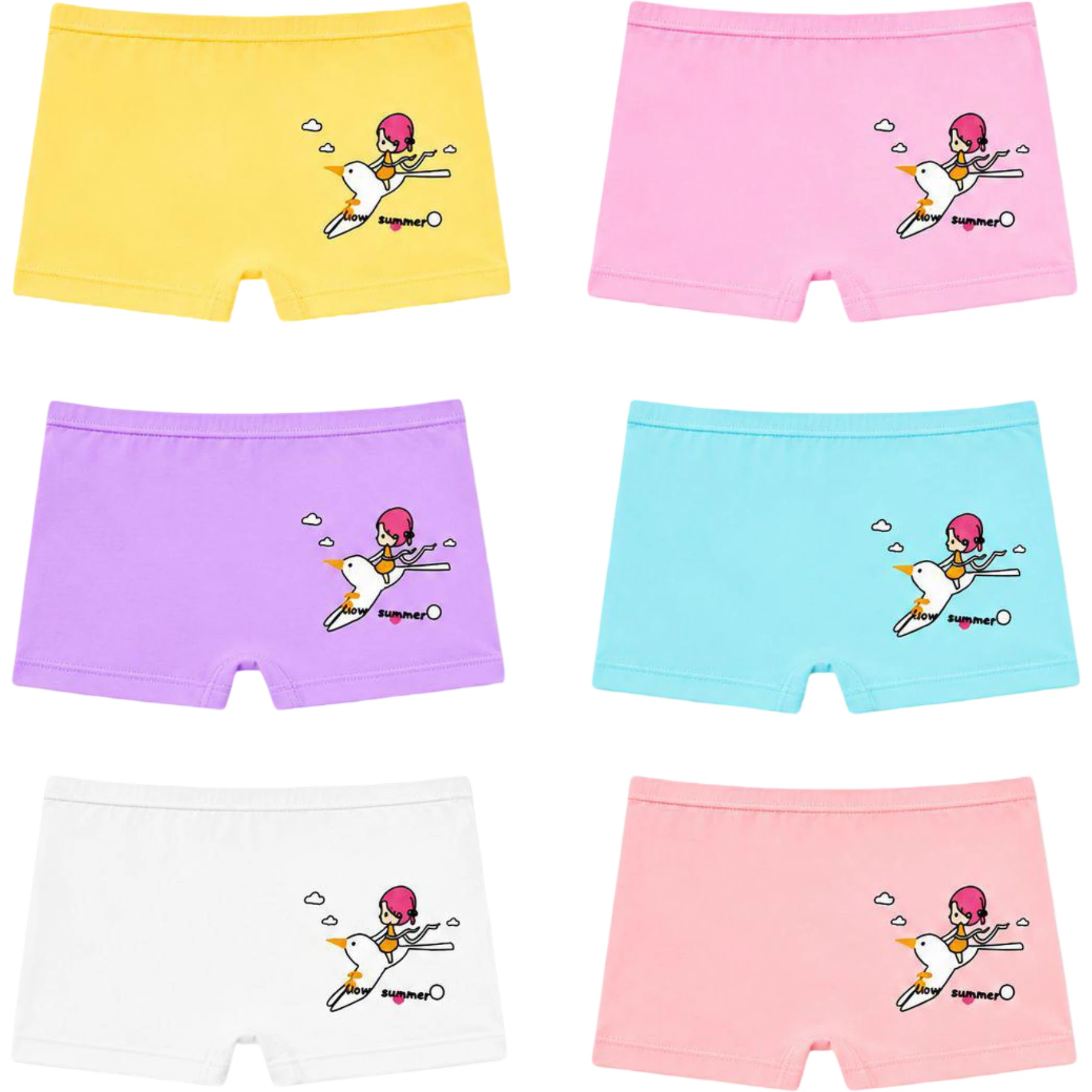 KIZ ÇOCUK BASKILI BOXER  8Y,9Y Kız