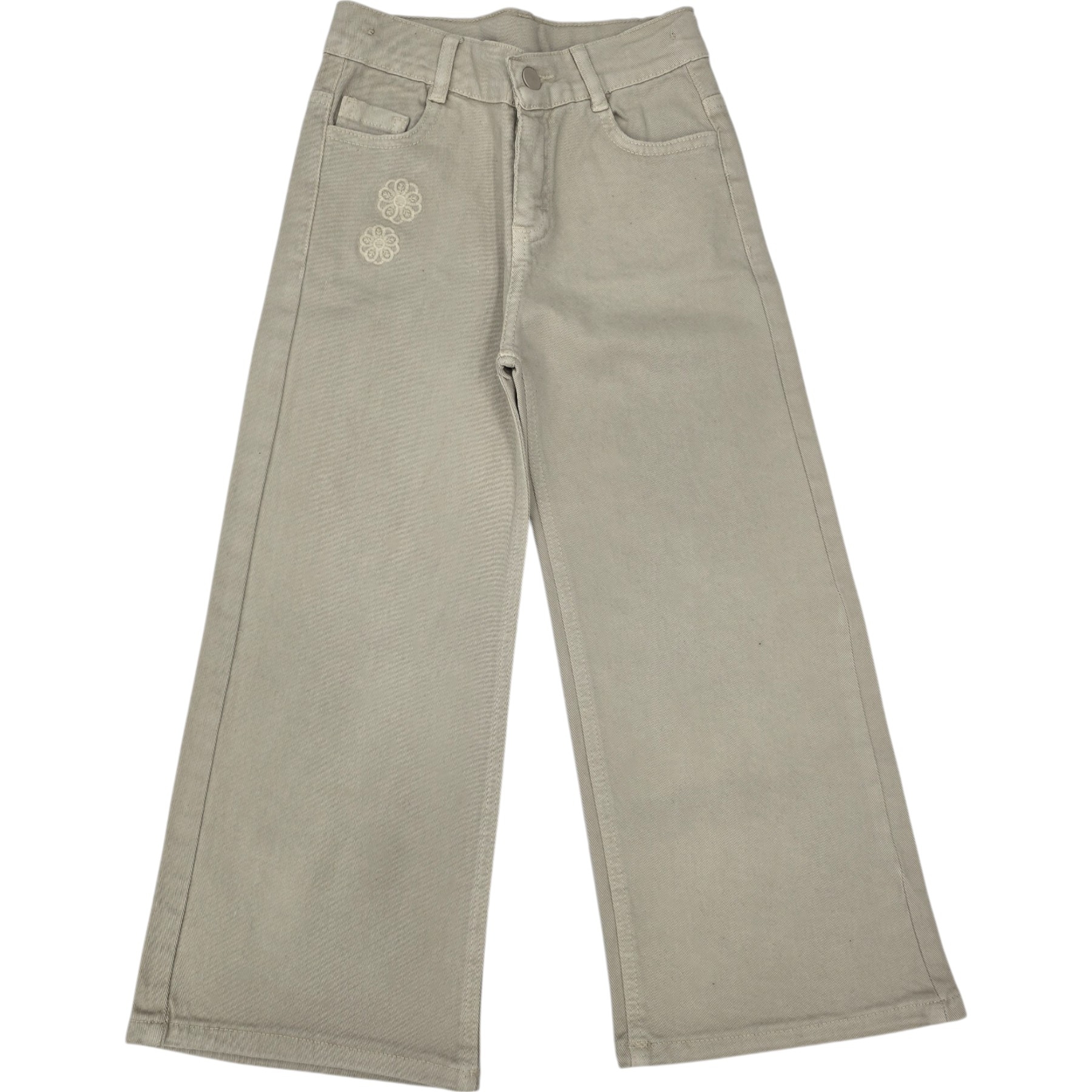 KIZ KETEN PANTOLON 5Y,6Y,7Y,8Y Kız