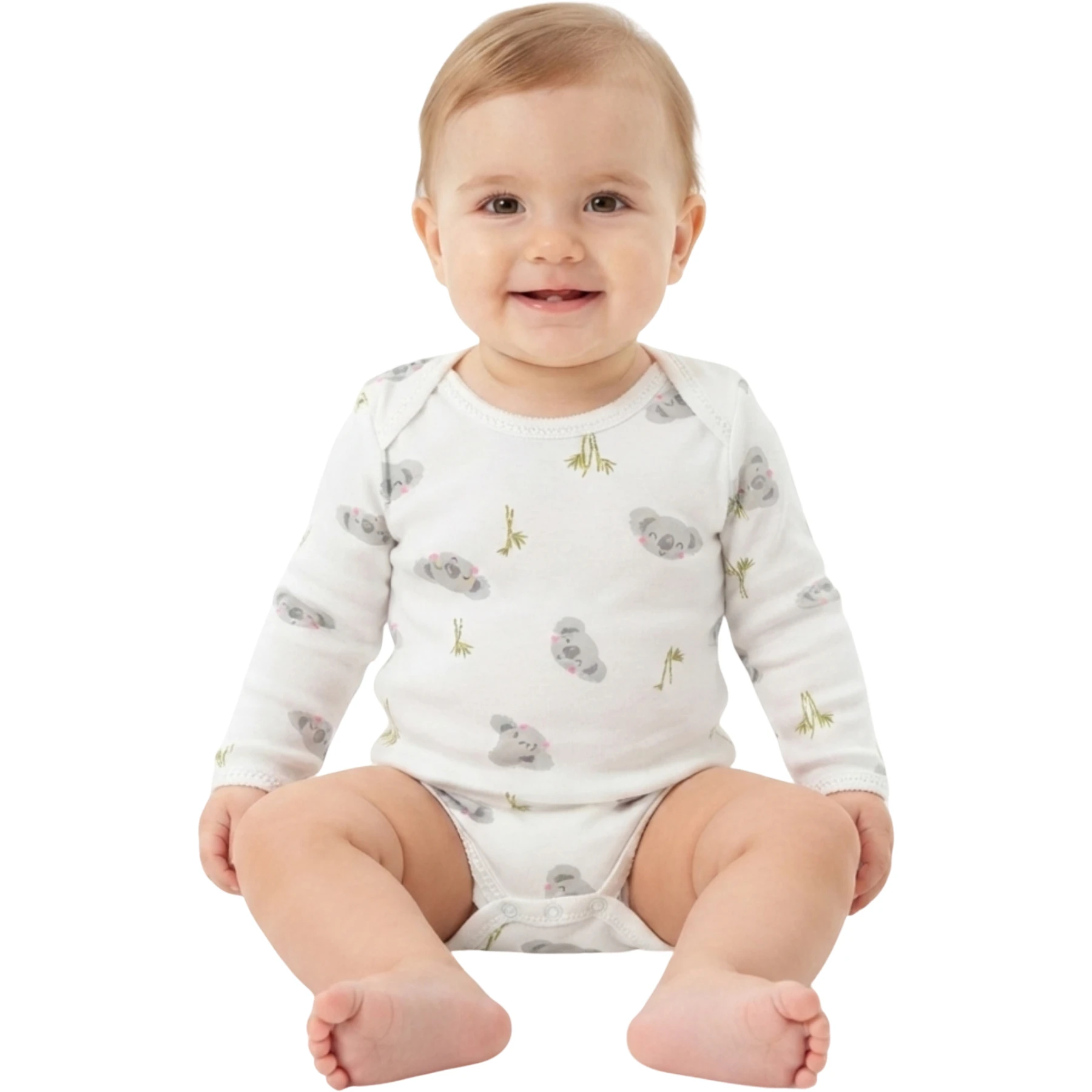KIZ KOALA PENYE UZUN KOL BADİ KÜÇÜK 1 Ay,3 Ay,6 Ay,9 Ay Kız