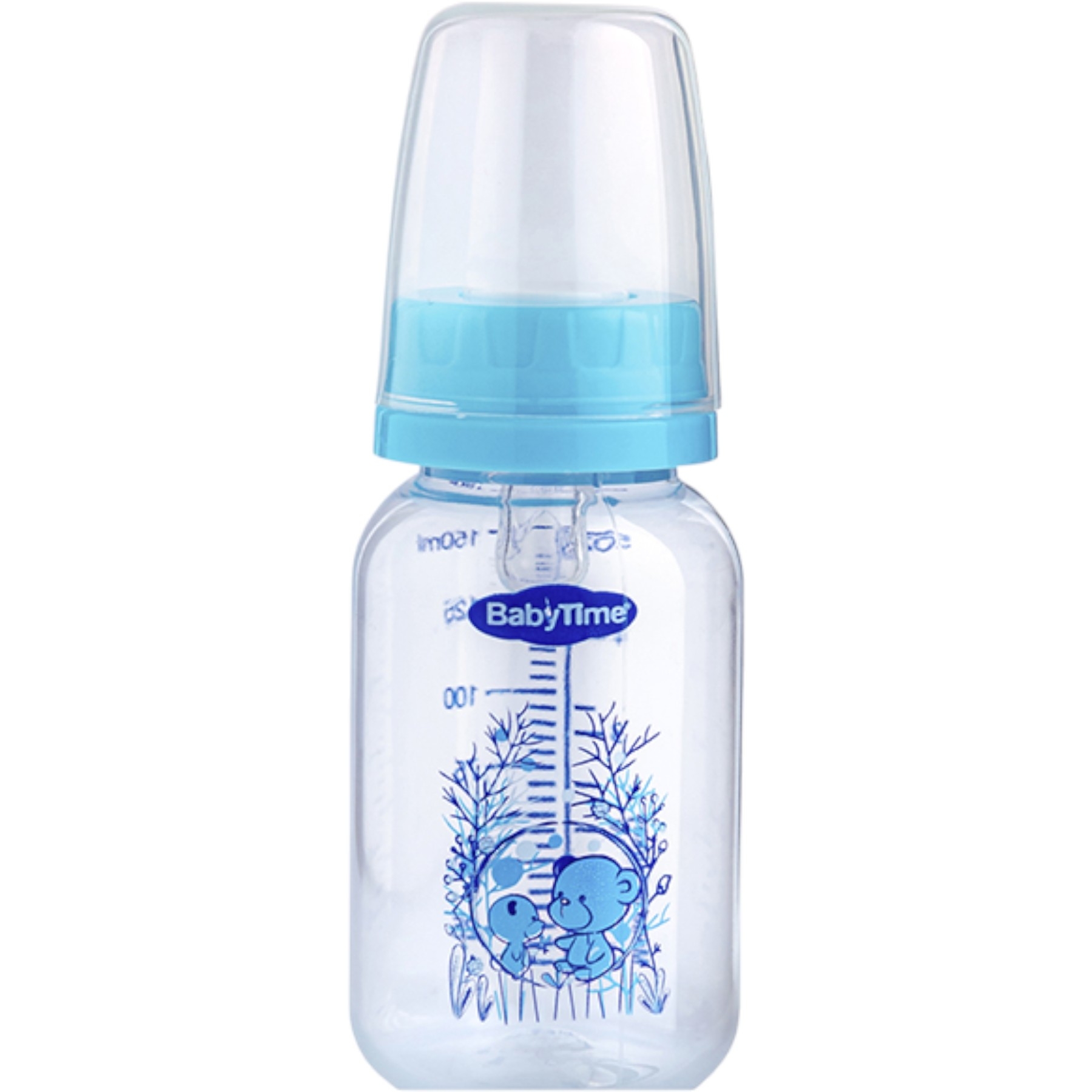 KLASİK PP BİBERON (SİLİKON KİRAZ UÇLU) 150ML MAVİ 1 Ay,2 Ay,3 Ay,6 Ay Erkek