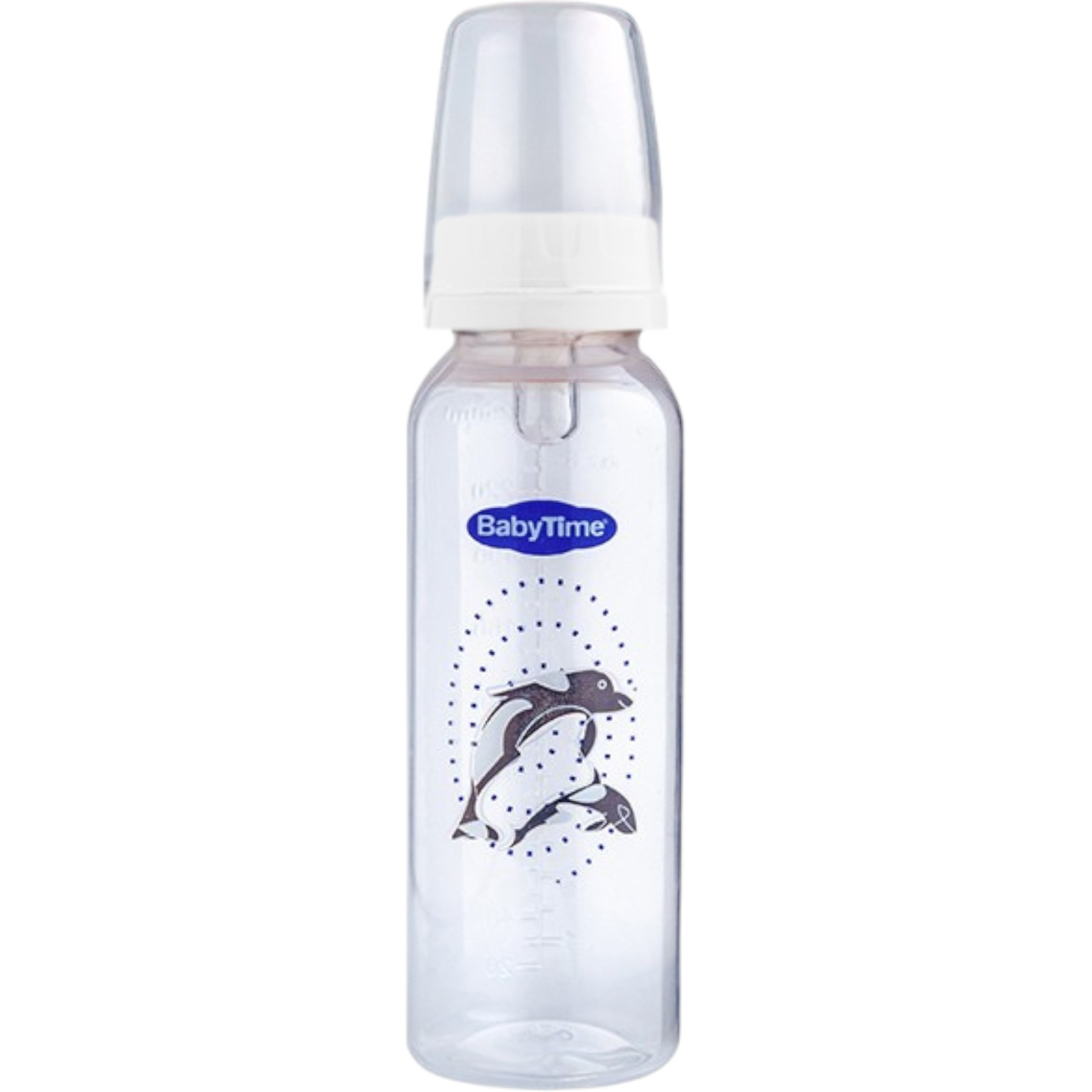 KLASİK PP BİBERON (SİLİKON KİRAZ UÇLU) 250ML BEYAZ 1 Ay,2 Ay,3 Ay,6 Ay Uni