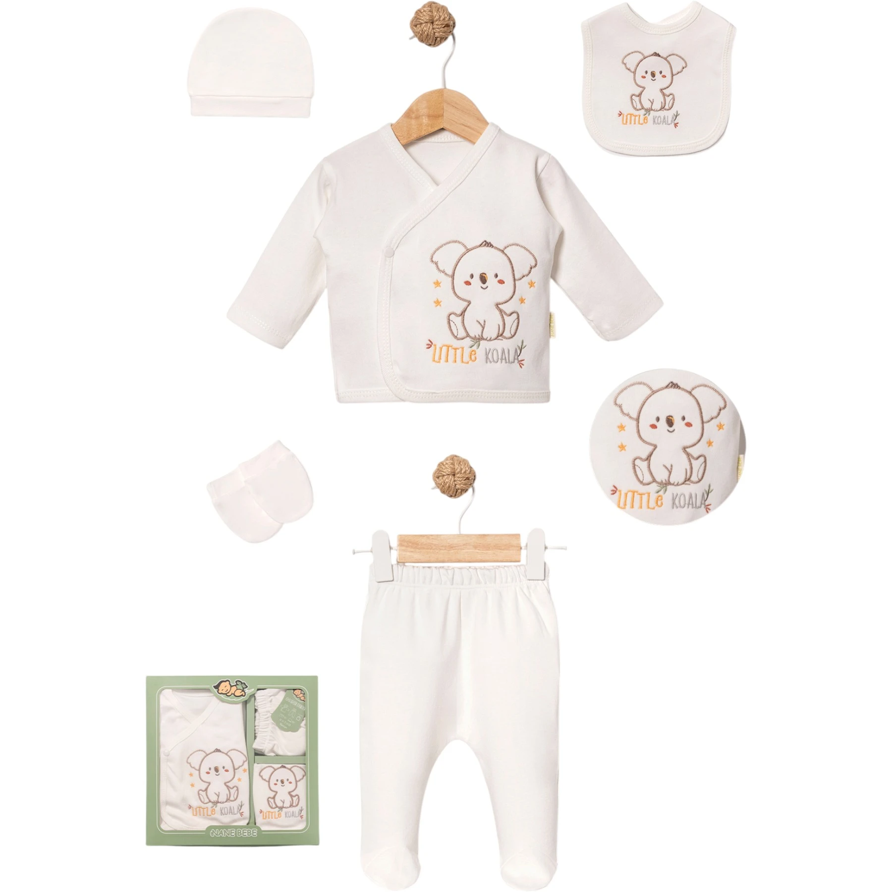 KOALA 5 Lİ SET 1 Ay,2 Ay,3 Ay Erkek
