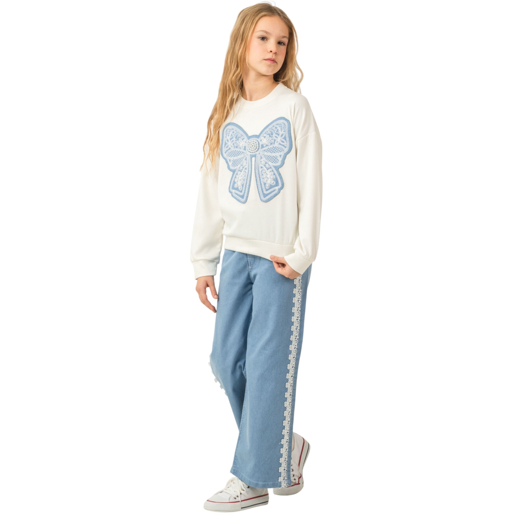 KOT GÜPÜRLÜ FİYONK PANT. TAKIM 10Y,11Y,12Y,13Y Kız