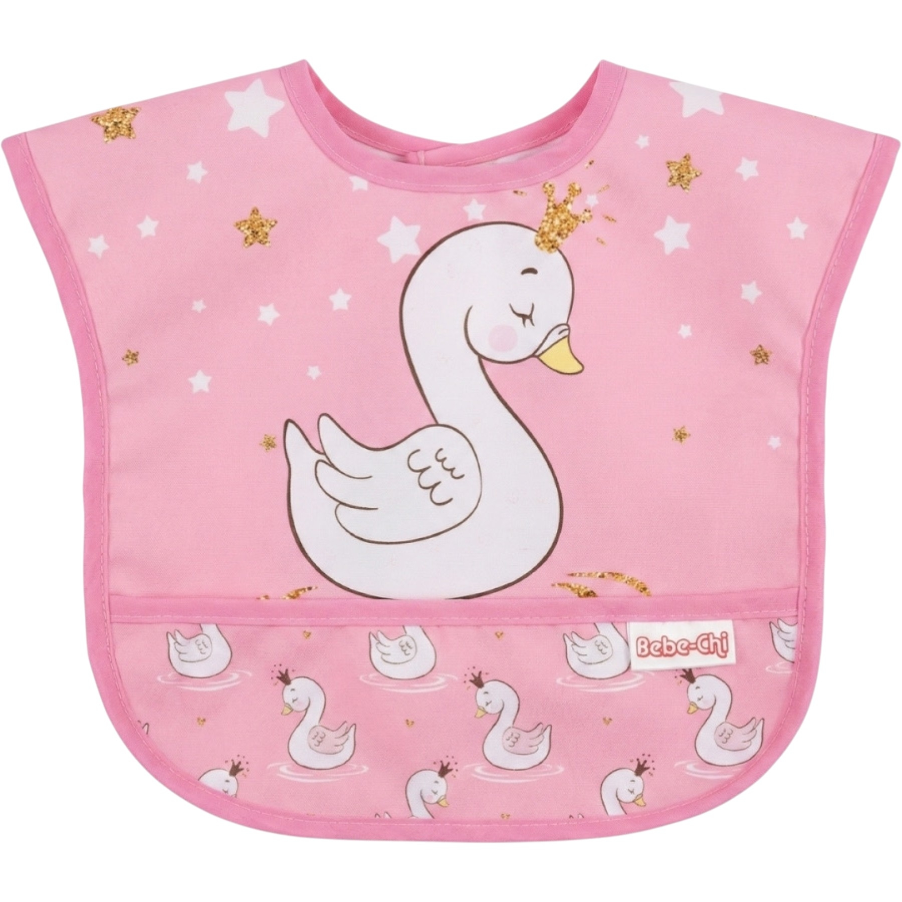 KUĞU DESEN CEPLİ ÖNLÜK 6 Ay,9 Ay,12 Ay,18 Ay,2Y Kız