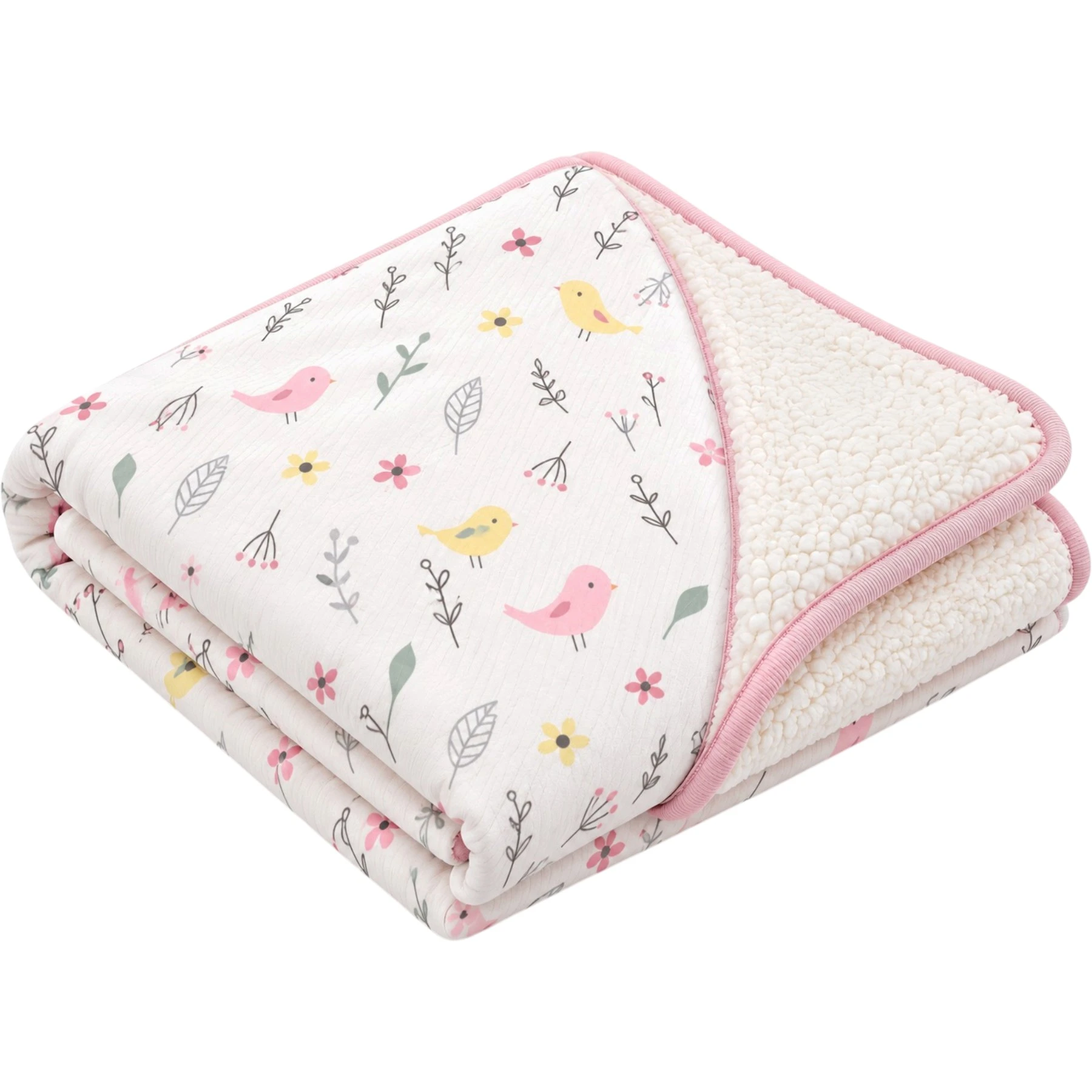 KUŞ DESENLİ WELSOFT BEBEK BATTANİYESİ  12 Ay Kız