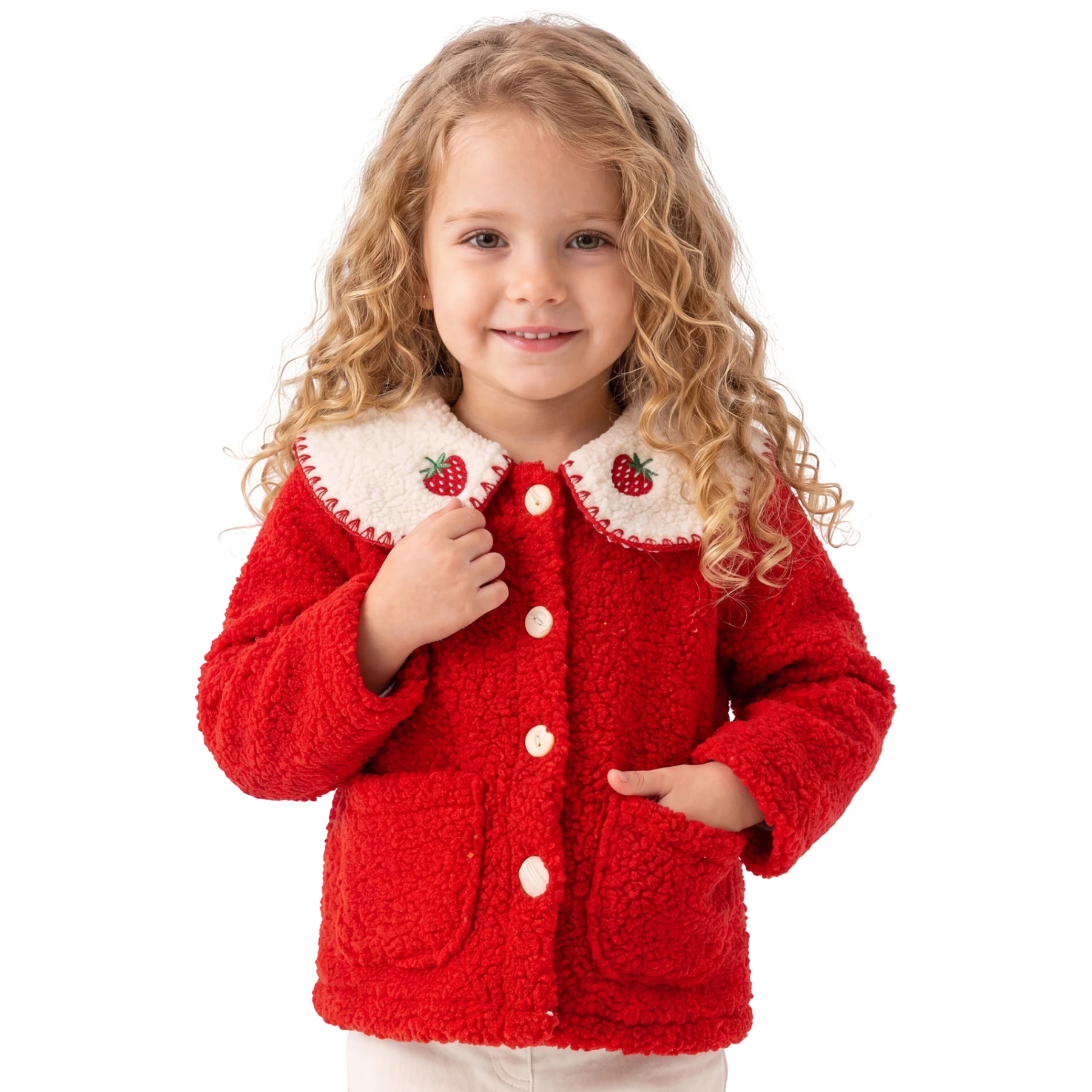 KUZU HIRKA KIZ ÇİLEKLİ  12 Ay,2Y,3Y Kız