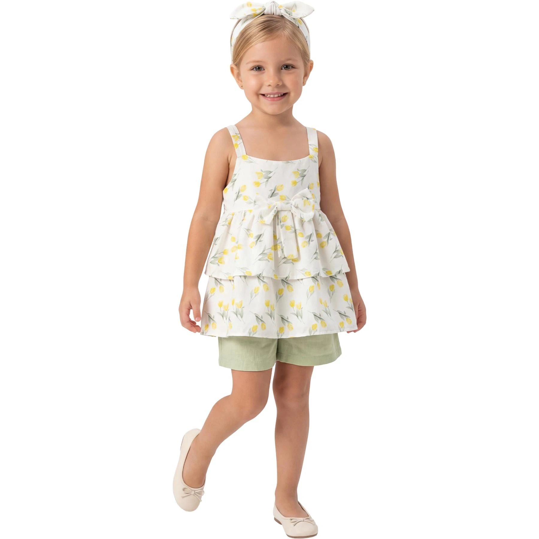 LALE BASKILI TK BANDANALI  3Y,4Y,5Y,2Y Kız