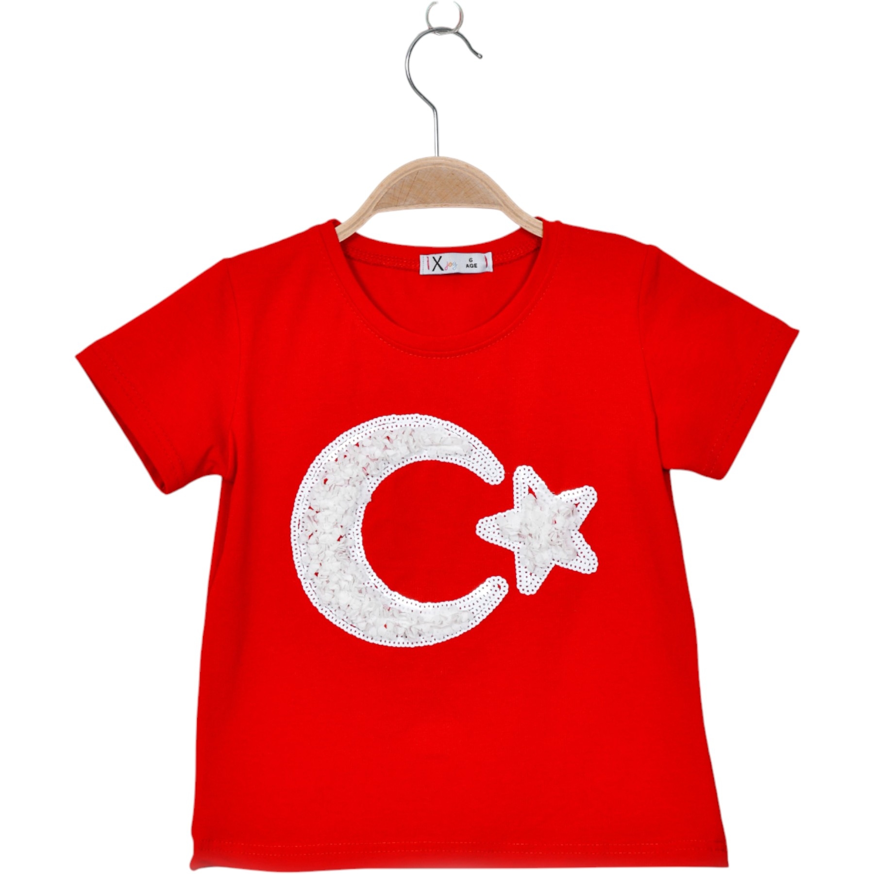 LASSE AY YILDIZ TİŞÖRT 13Y,12Y,11Y,10Y Kız