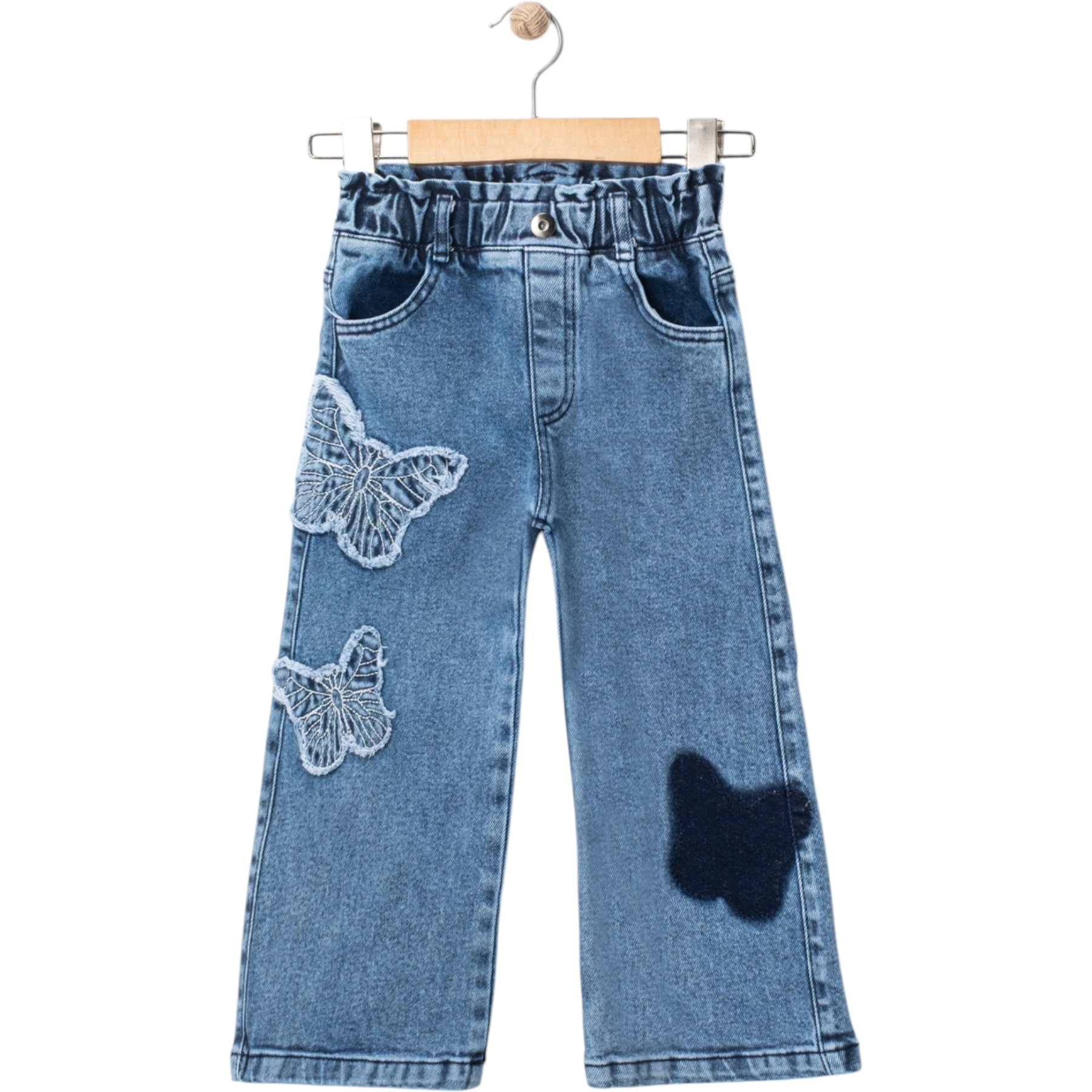 LİKRALI KOT PANTOLON  2Y,3Y,4Y,5Y Kız