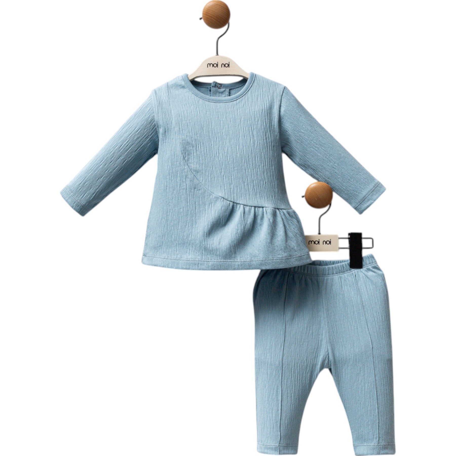 MAVİ JAKARLI KIZ TAKIM 3 Ay,6 Ay,9 Ay,12 Ay Kız