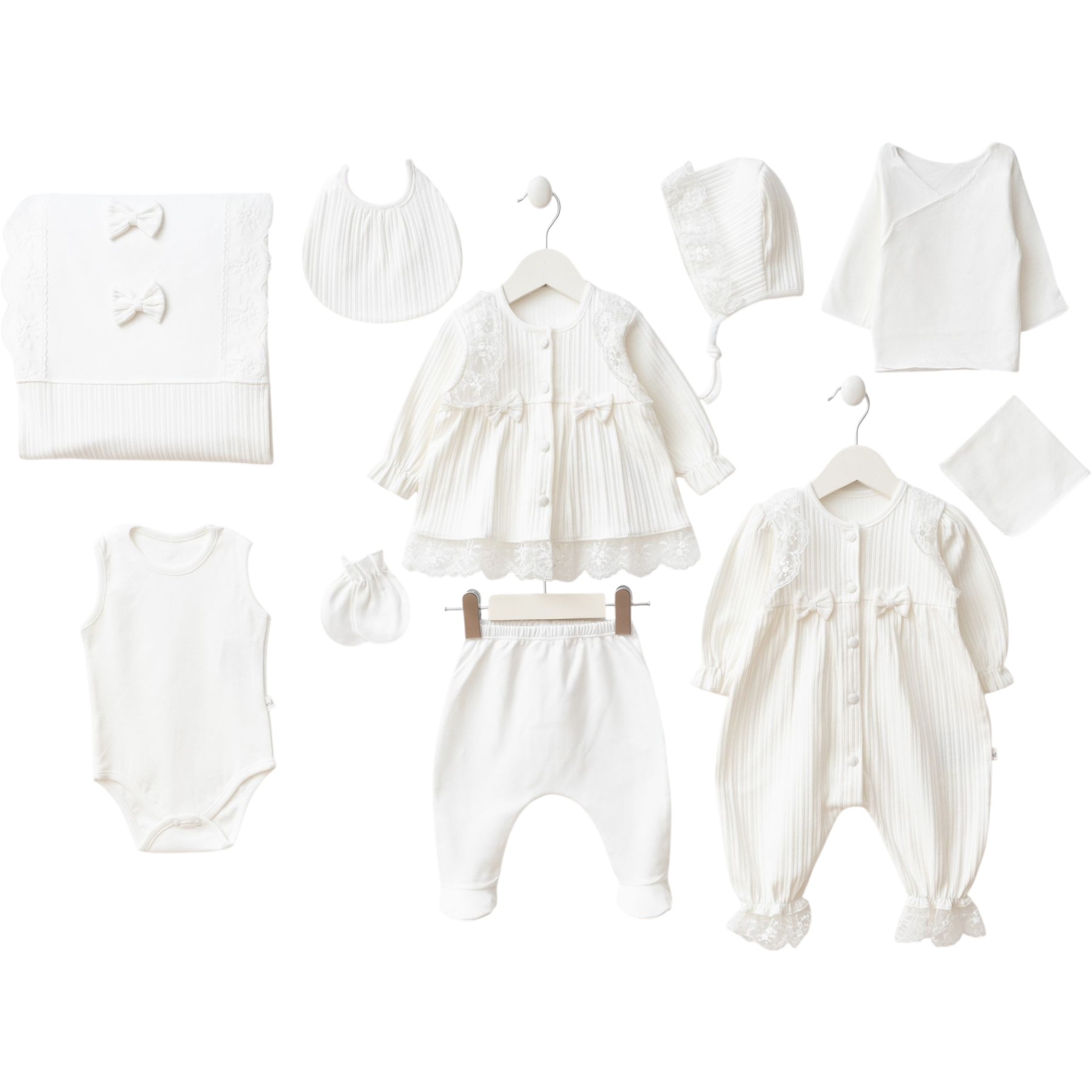 MONALİSSA KIZ 10LU SET 1 Ay,3 Ay Kız
