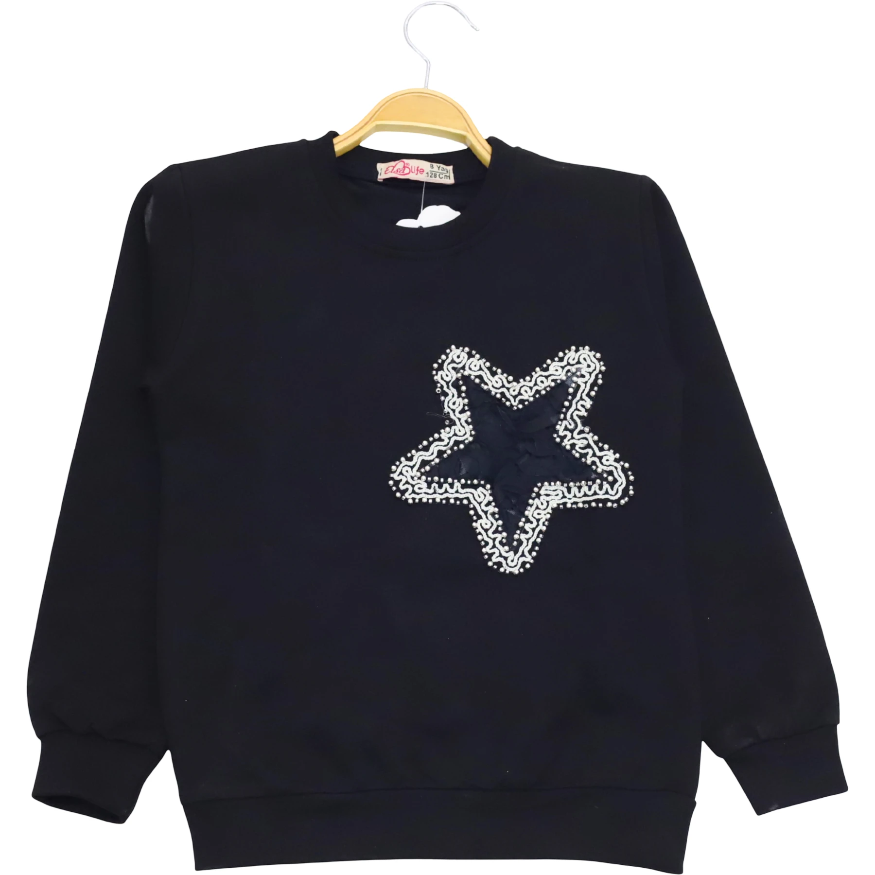 NAKIŞLI SWEAT 13Y,14Y,15Y,16Y Kız