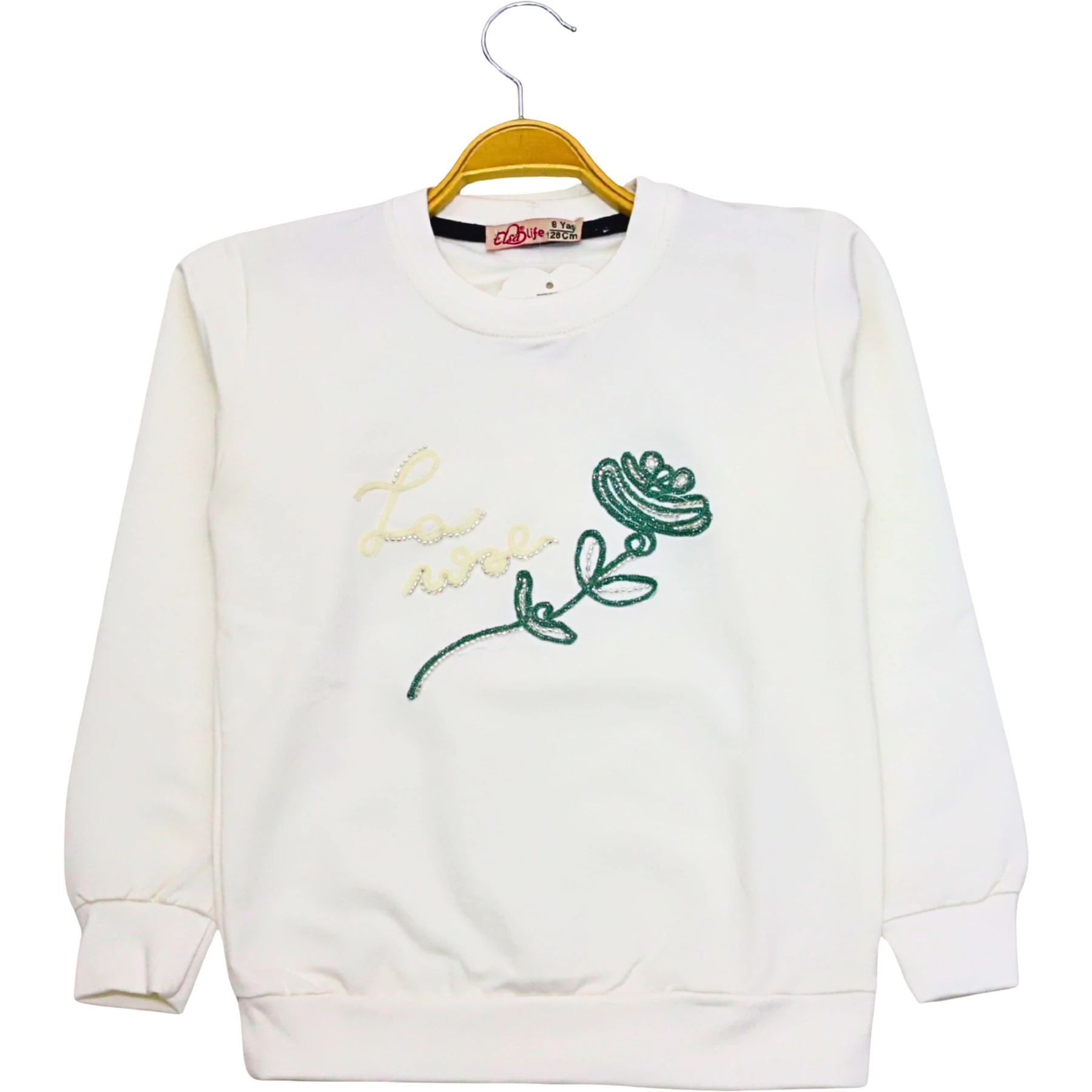 NAKIŞLI SWEAT 13Y,14Y,15Y,16Y Kız