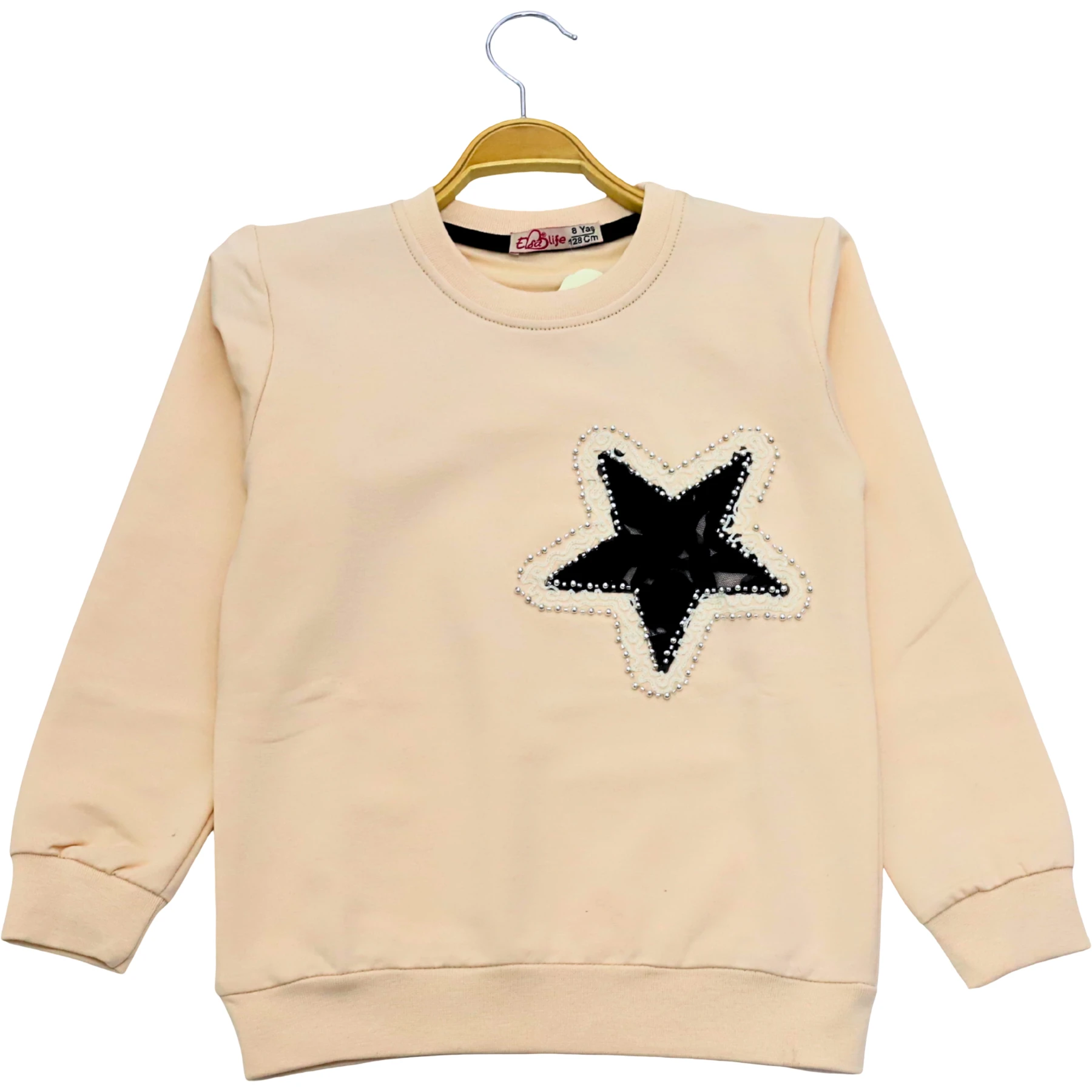 NAKIŞLI SWEAT 9Y,10Y,11Y,12Y Kız