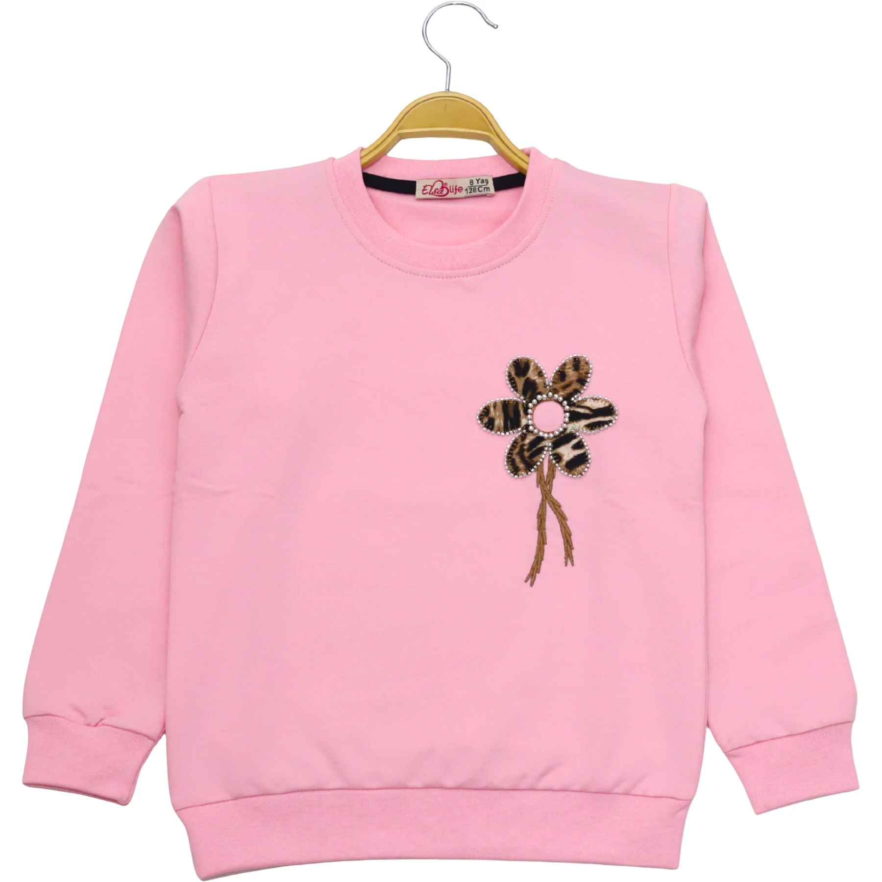 NAKIŞLI SWEAT 9Y,10Y,11Y,12Y Kız