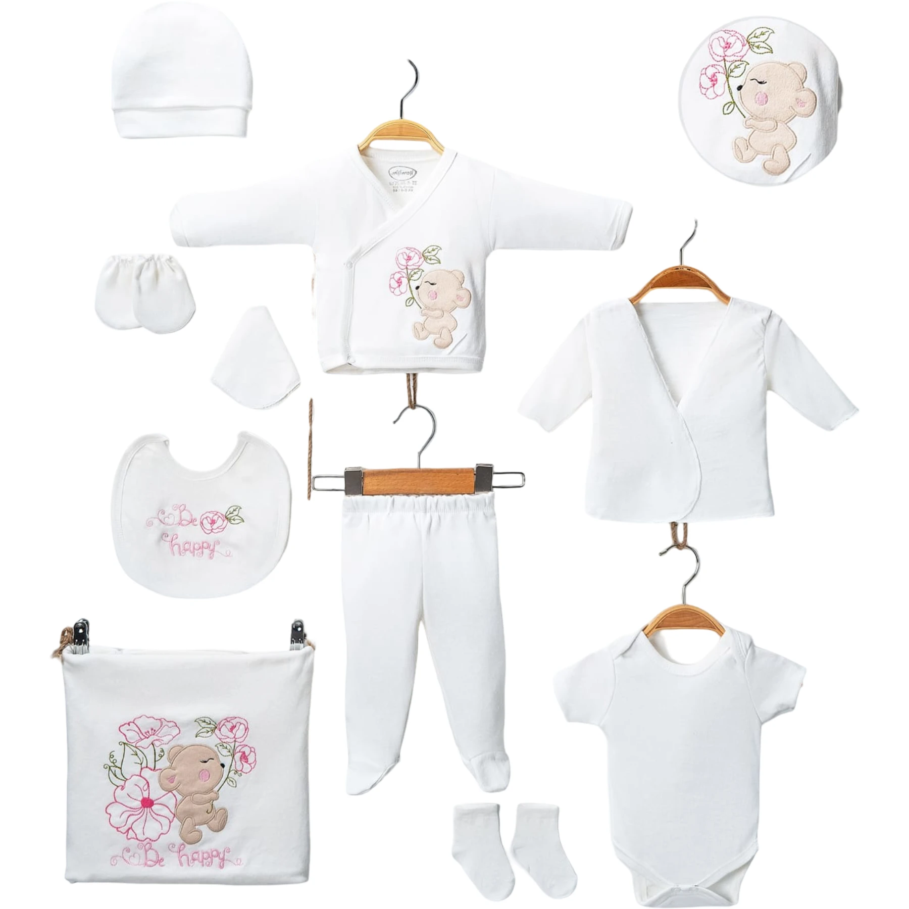 NEŞELİ ÇİÇEKLER 10 LU SET  1 Ay,3 Ay Uni