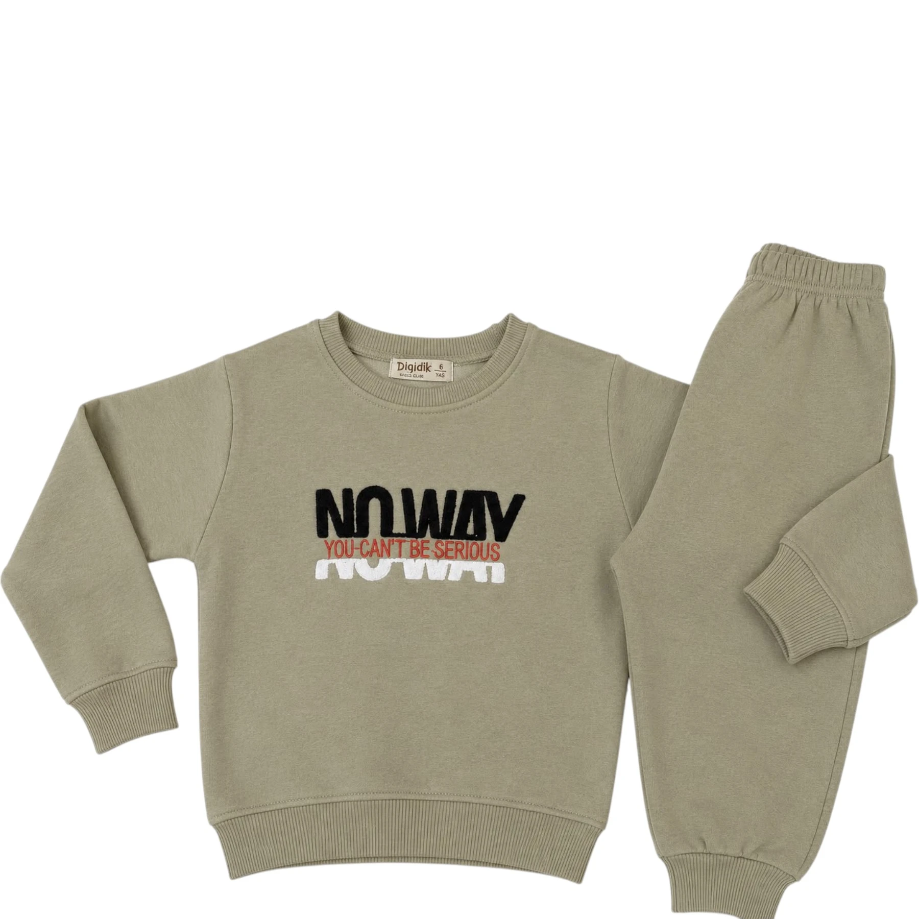NO WAY ERKEK NAKIŞLI TAKIM  3Y,4Y,5Y,6Y,7Y Erkek