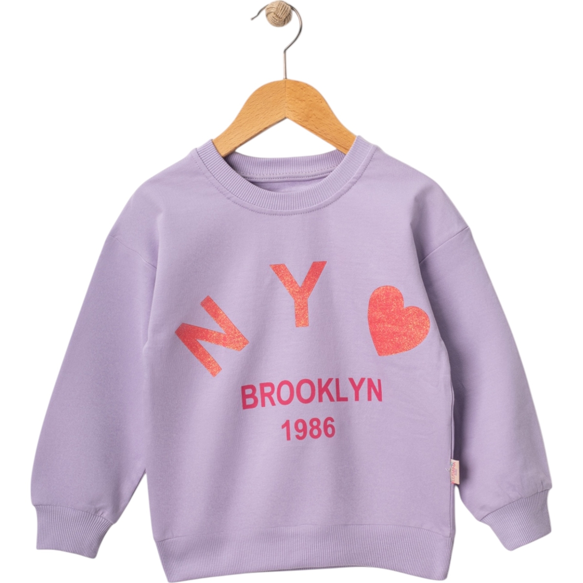 NY BROOKLYN KIZ SWEAT 3Y,4Y,5Y,6Y,7Y Kız