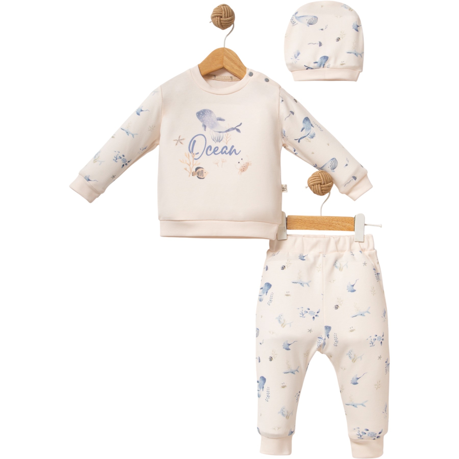 OCEAN DREAMS ERKEK BEBEK 2’Lİ TAKIM 3 Ay,6 Ay,9 Ay,18 Ay Erkek