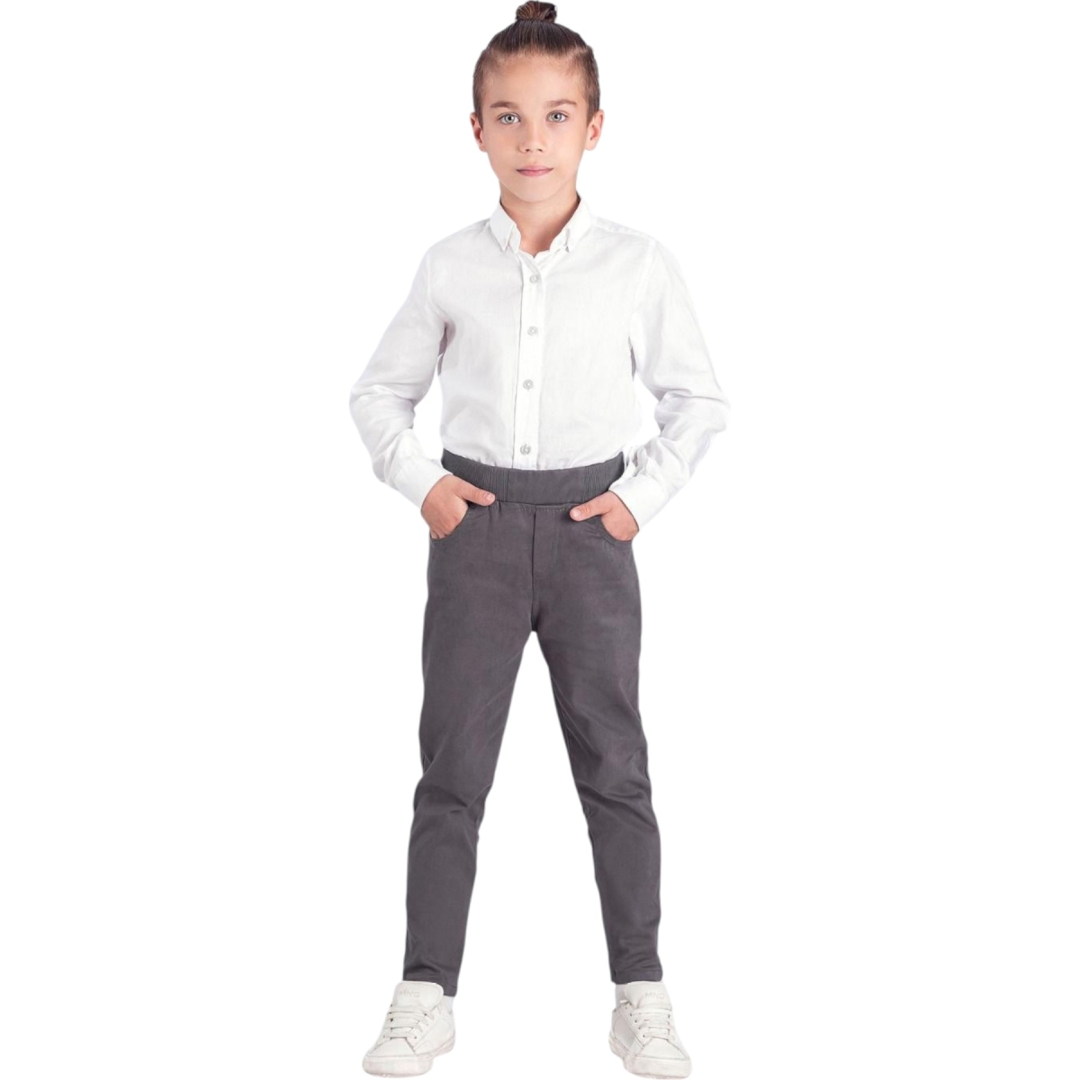 OKUL KAŞKORSELİ FÜME PANTOLON 11Y,12Y,13Y,14Y,15Y Uni
