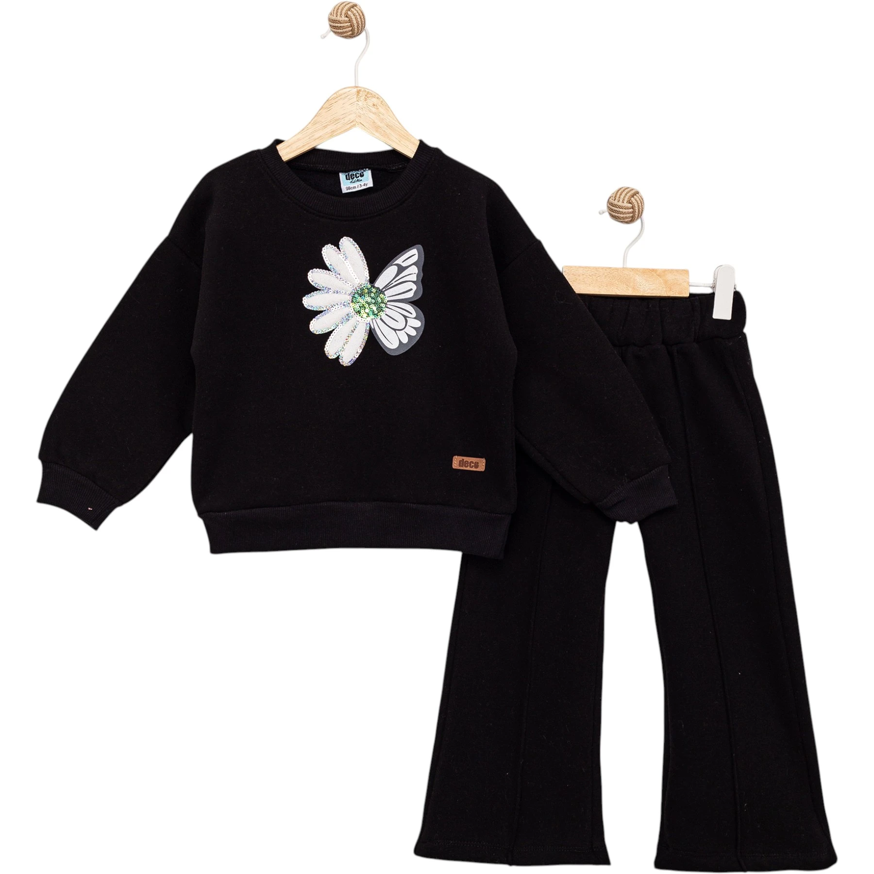PAPATYA NAKIŞLI 3 İP KIZ TAKIM 2Y,3Y,4Y,5Y Kız