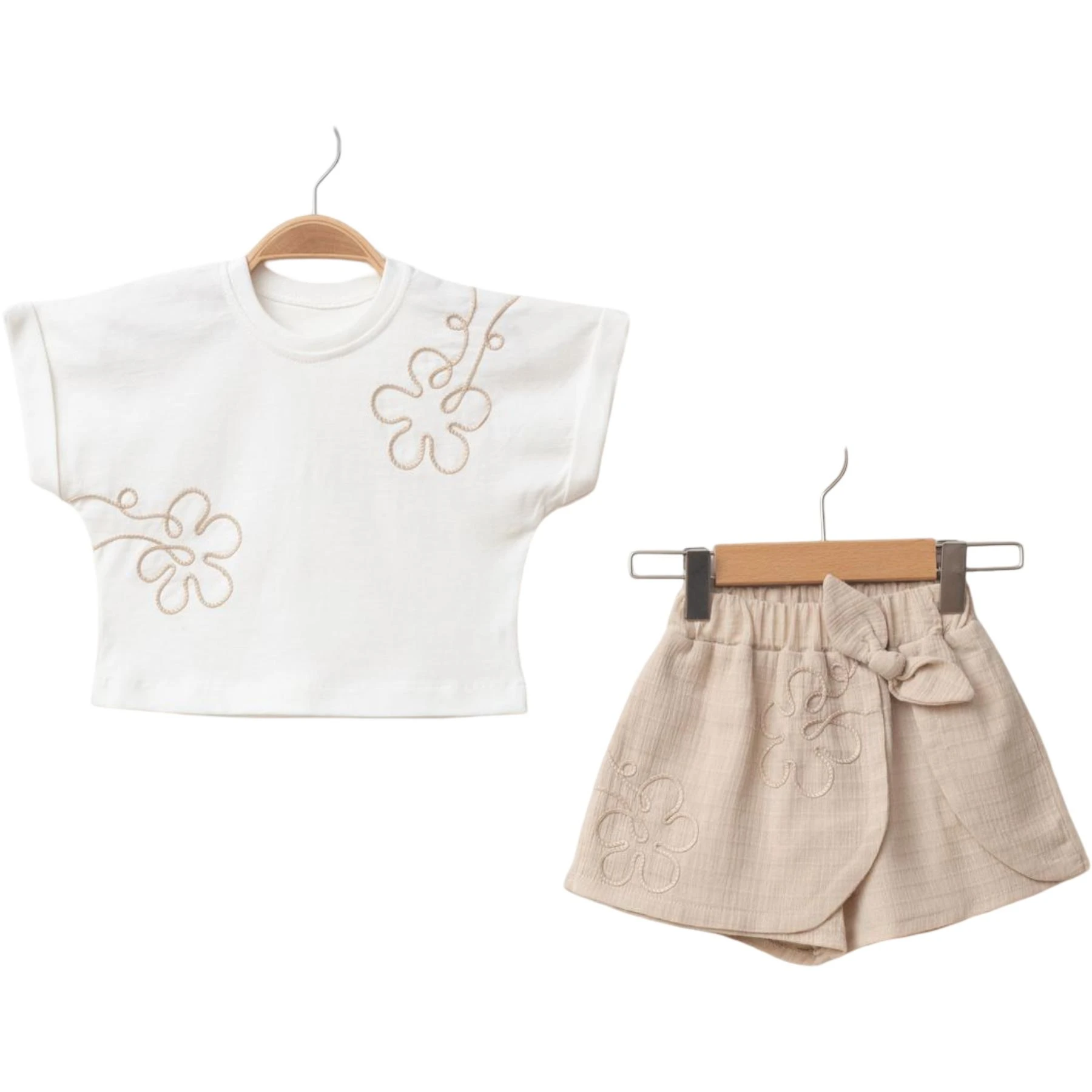 PAPATYA SÜZENELİ İKİLİ TAKIM 2Y,3Y,4Y,5Y Kız