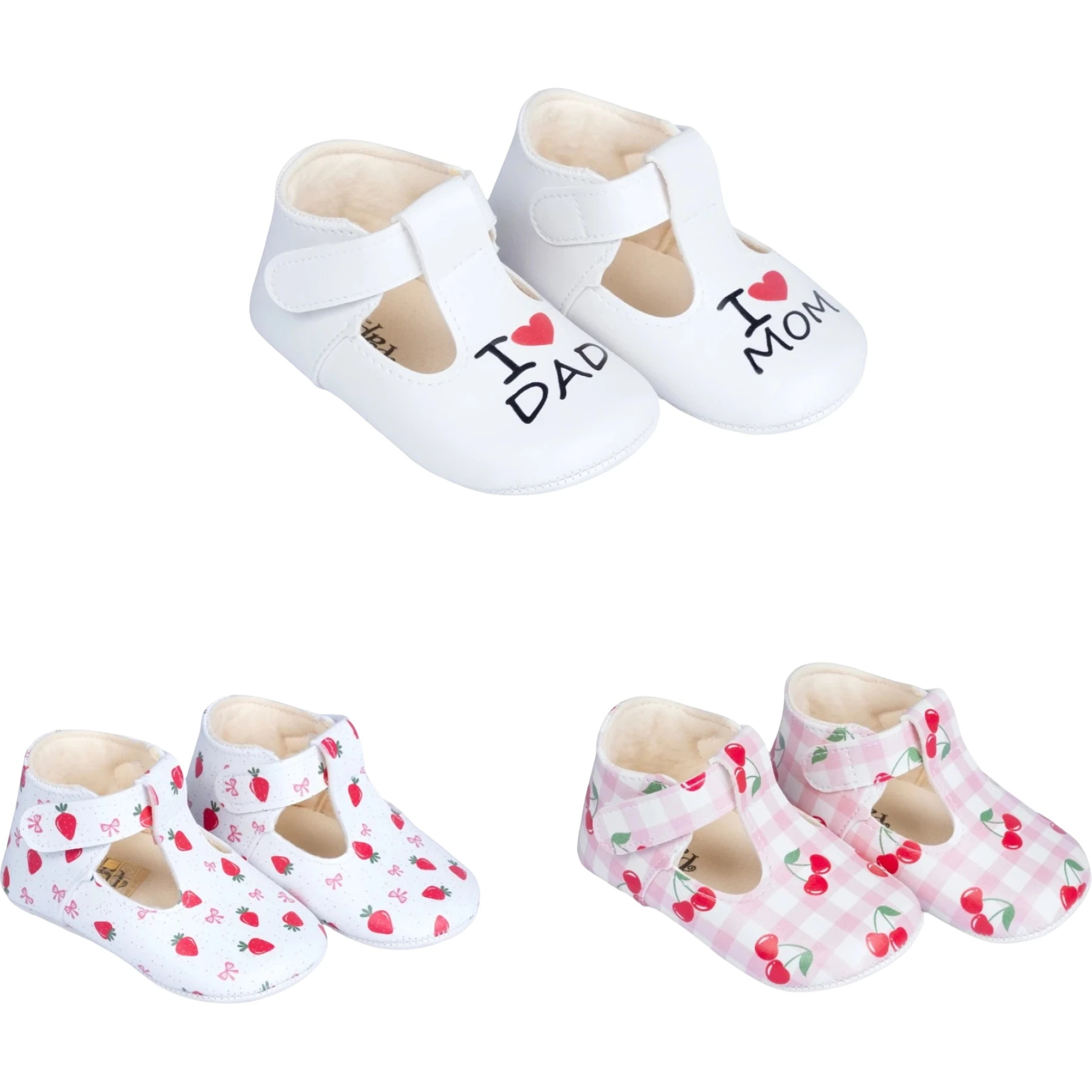 PAPULİN BEBE PATİK 1 Ay,2 Ay,3 Ay,6 Ay,9 Ay,12 Ay Kız