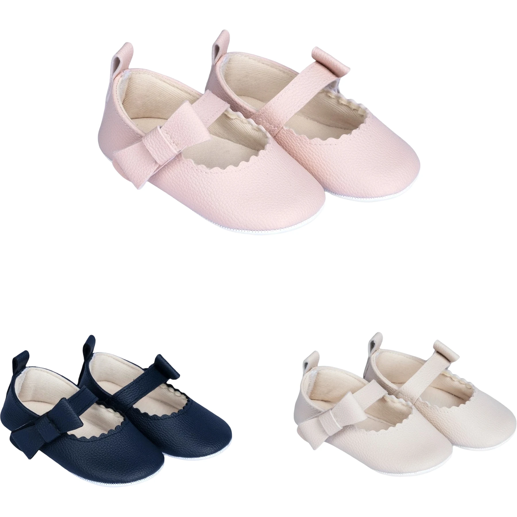 PAPULİN BEBE PATİK 1 Ay,2 Ay,3 Ay,6 Ay,9 Ay,12 Ay Kız