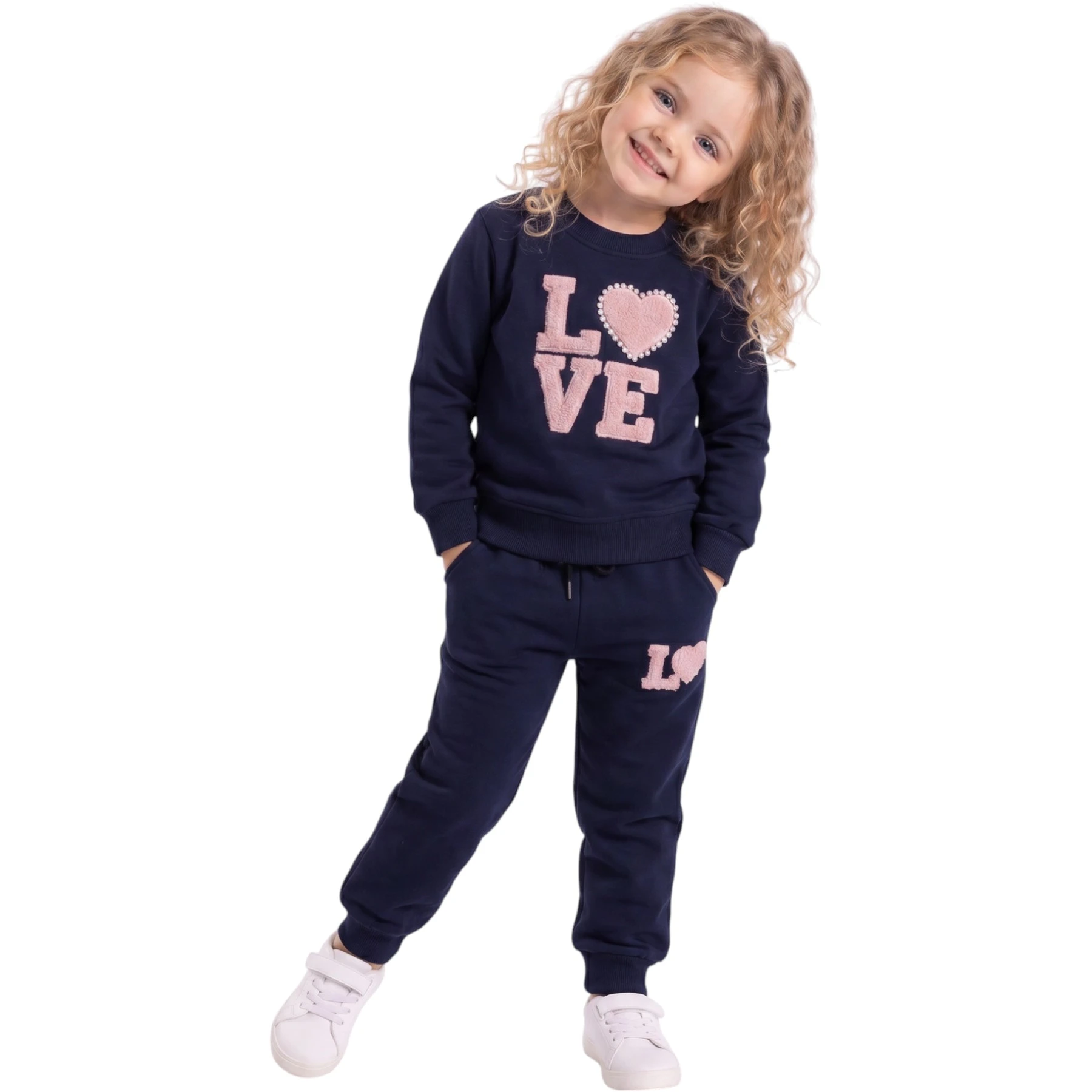 PELUŞ LOVE 3 İP TAKIM  2Y,3Y,4Y,5Y Kız