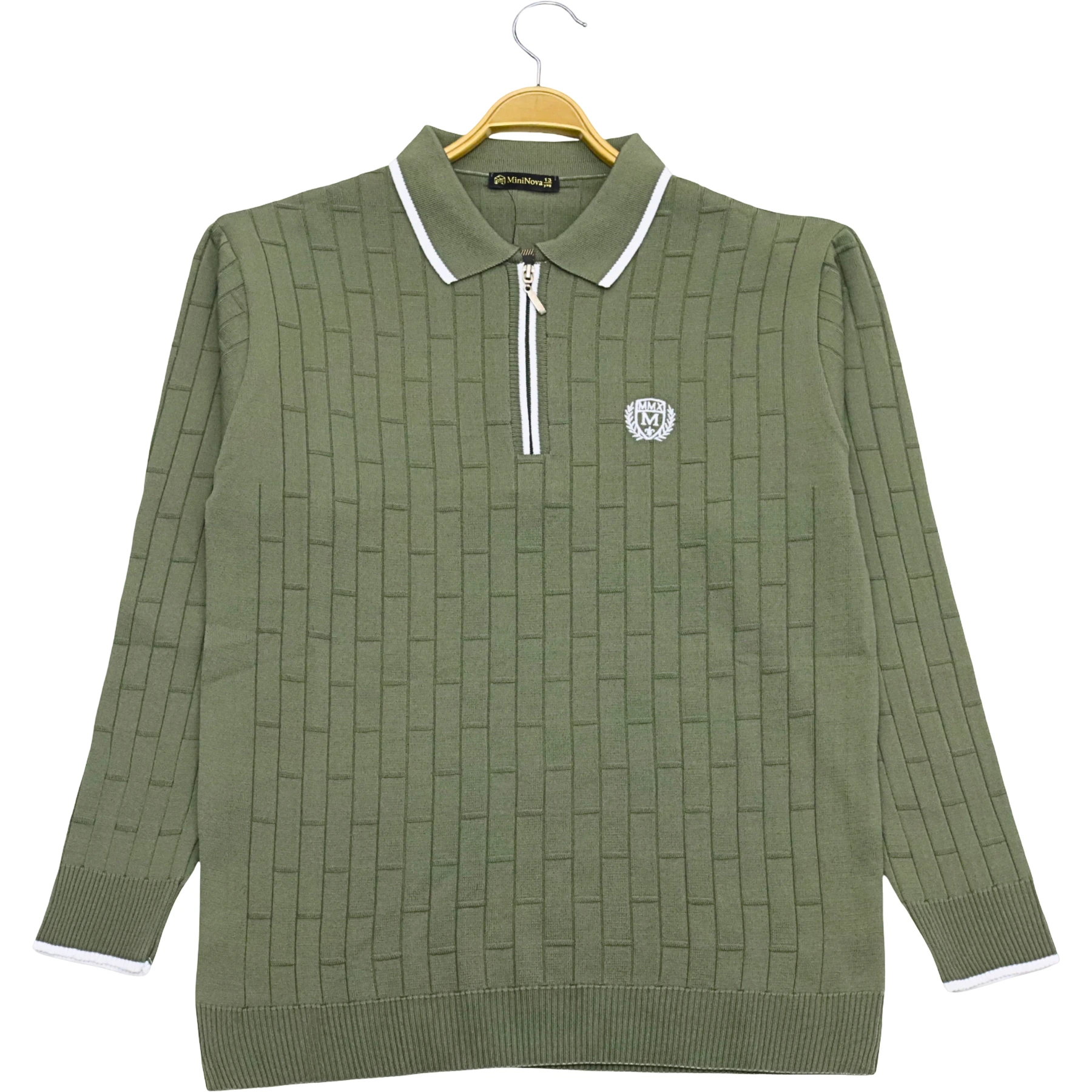 POLO YAKA FERMUARLI SWEAT 13Y,14Y,15Y,16Y Erkek