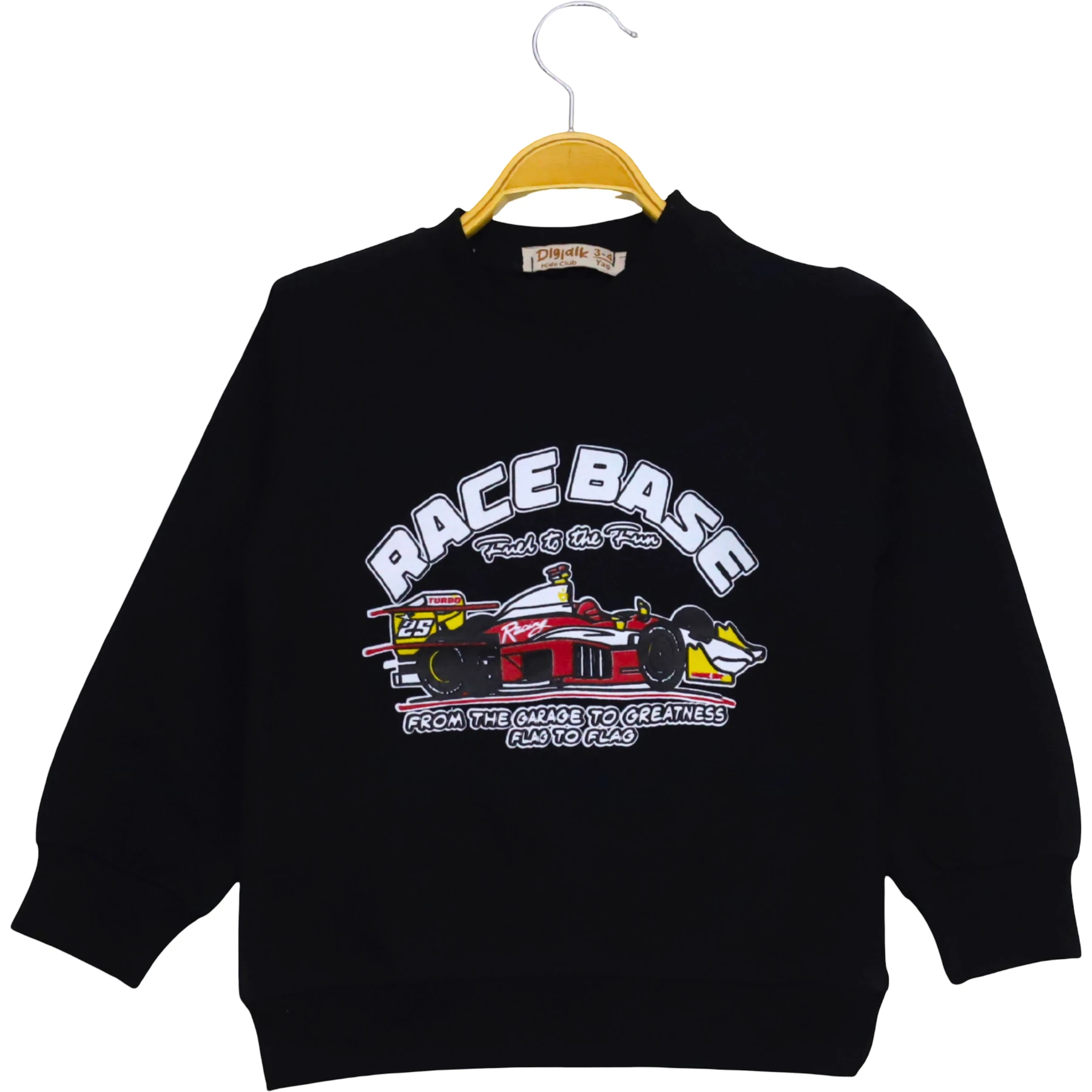 RACE BASE TSHİRT  3Y,5Y,7Y,9Y,11Y Erkek